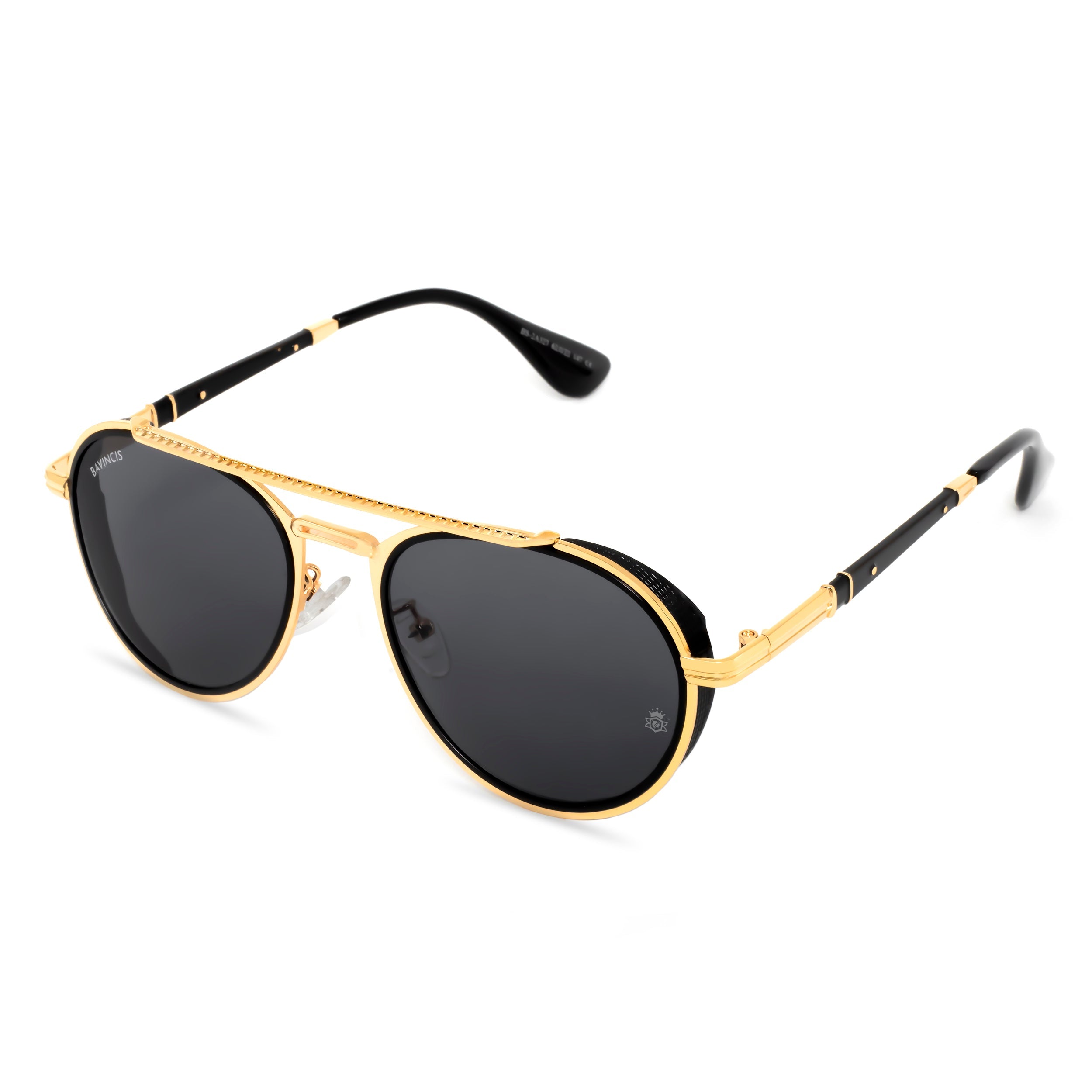 Bavincis Kindon Gold And Black Edition Sunglasses