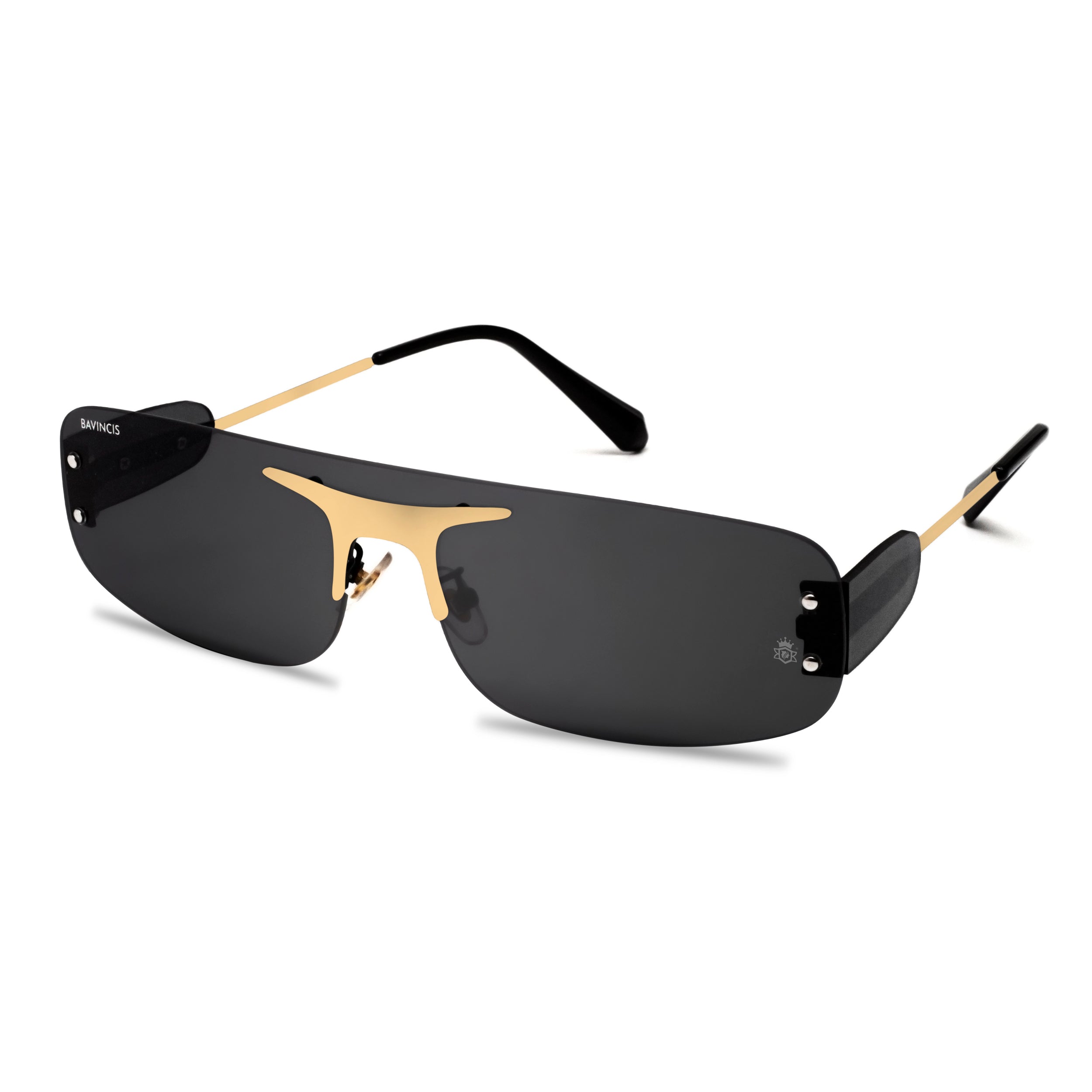 Bavincis Bayons Gold And Black Edition Sunglasses