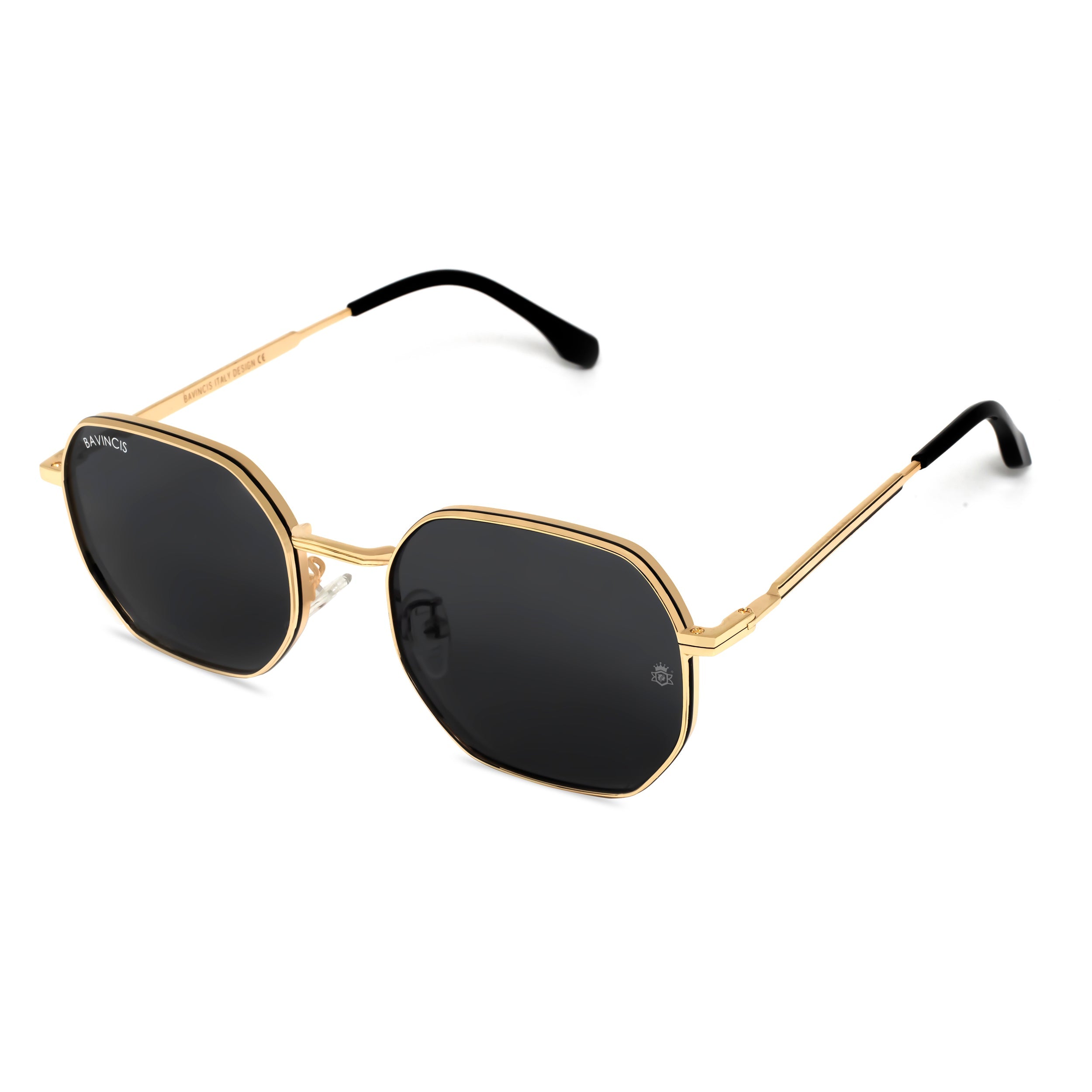 Bavincis Baycan Gold And Black Edition Sunglasses