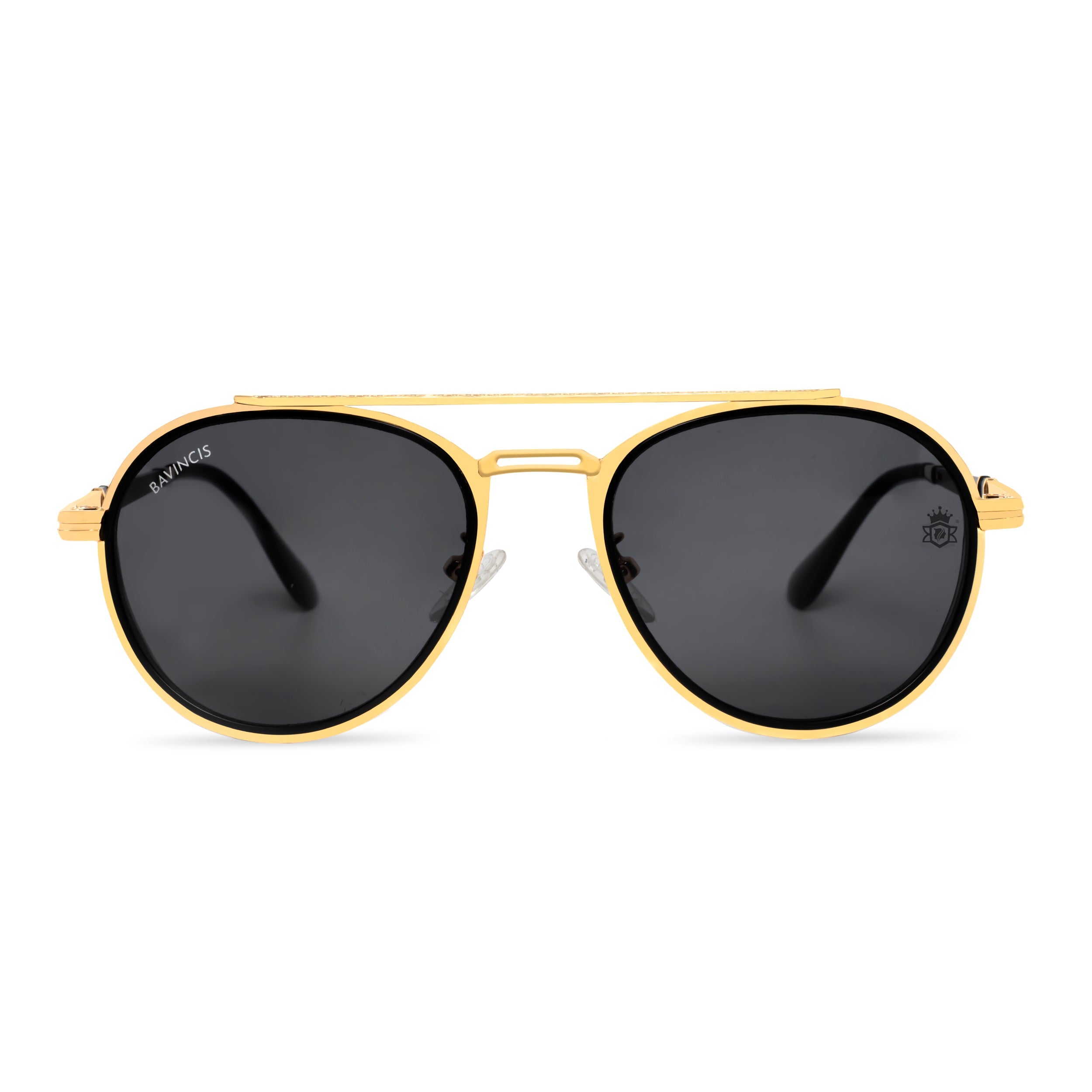 Bavincis Kindon Gold And Black Edition Sunglasses