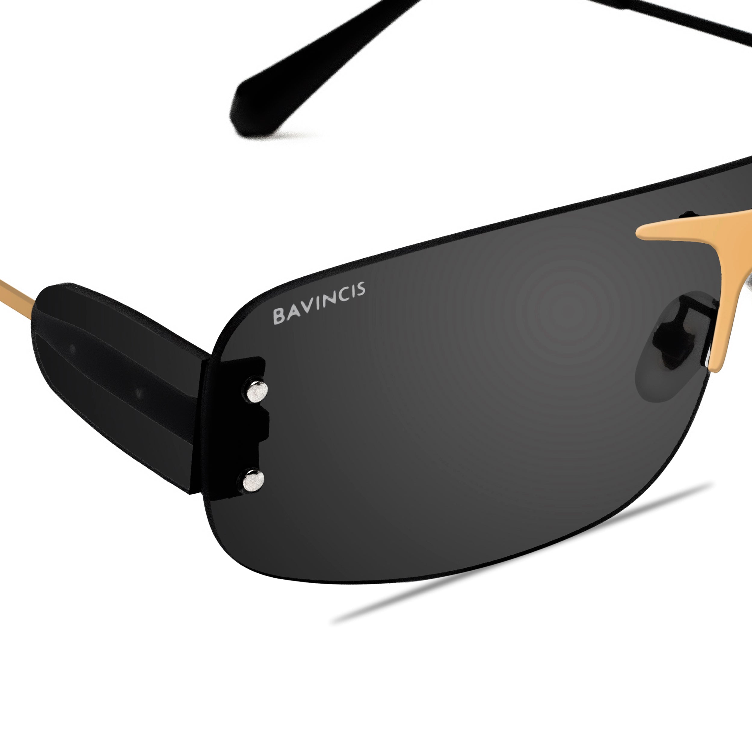 Bavincis Bayons Gold And Black Edition Sunglasses