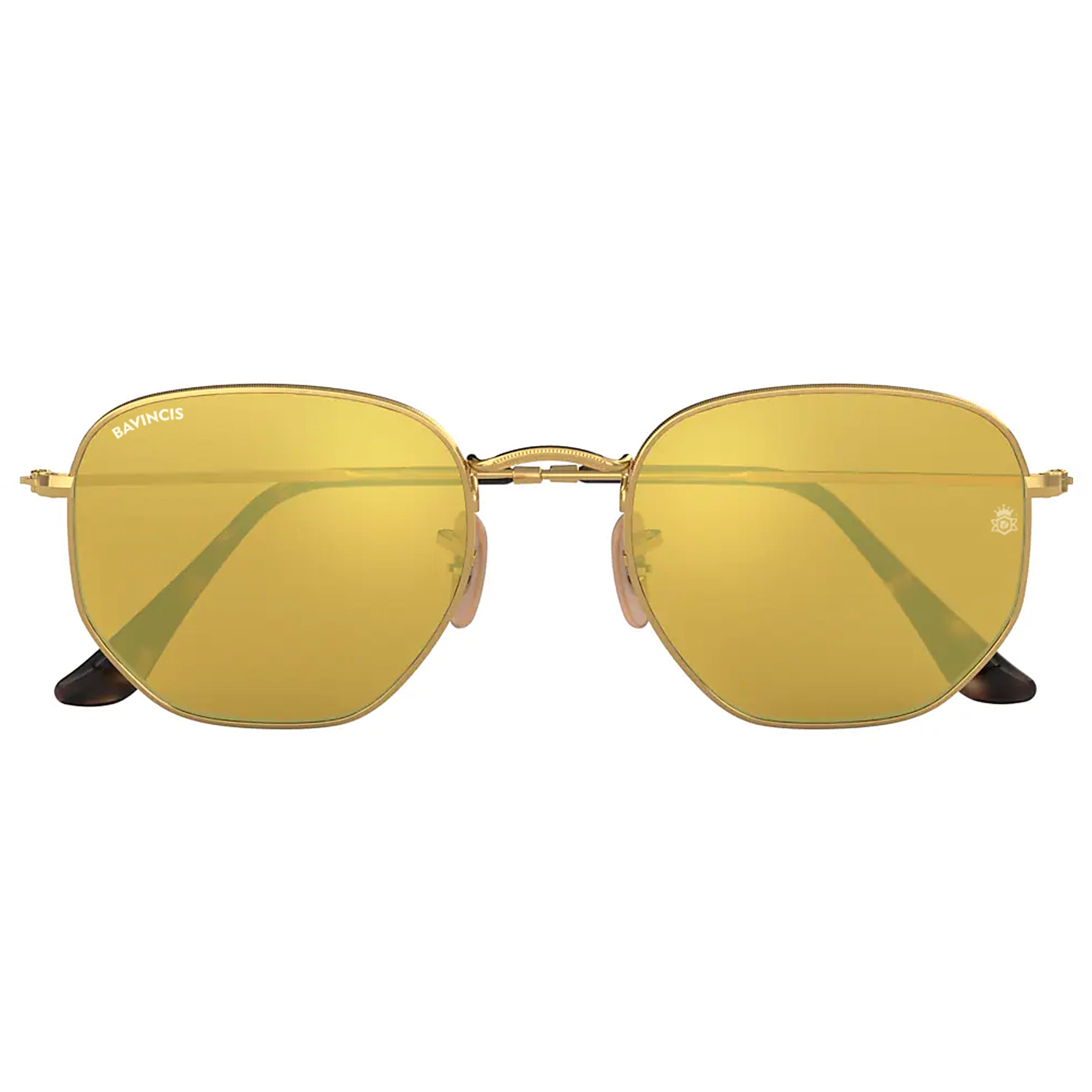 Bavincis Gemini Gold Yellow Mercury Edition Sunglasses
