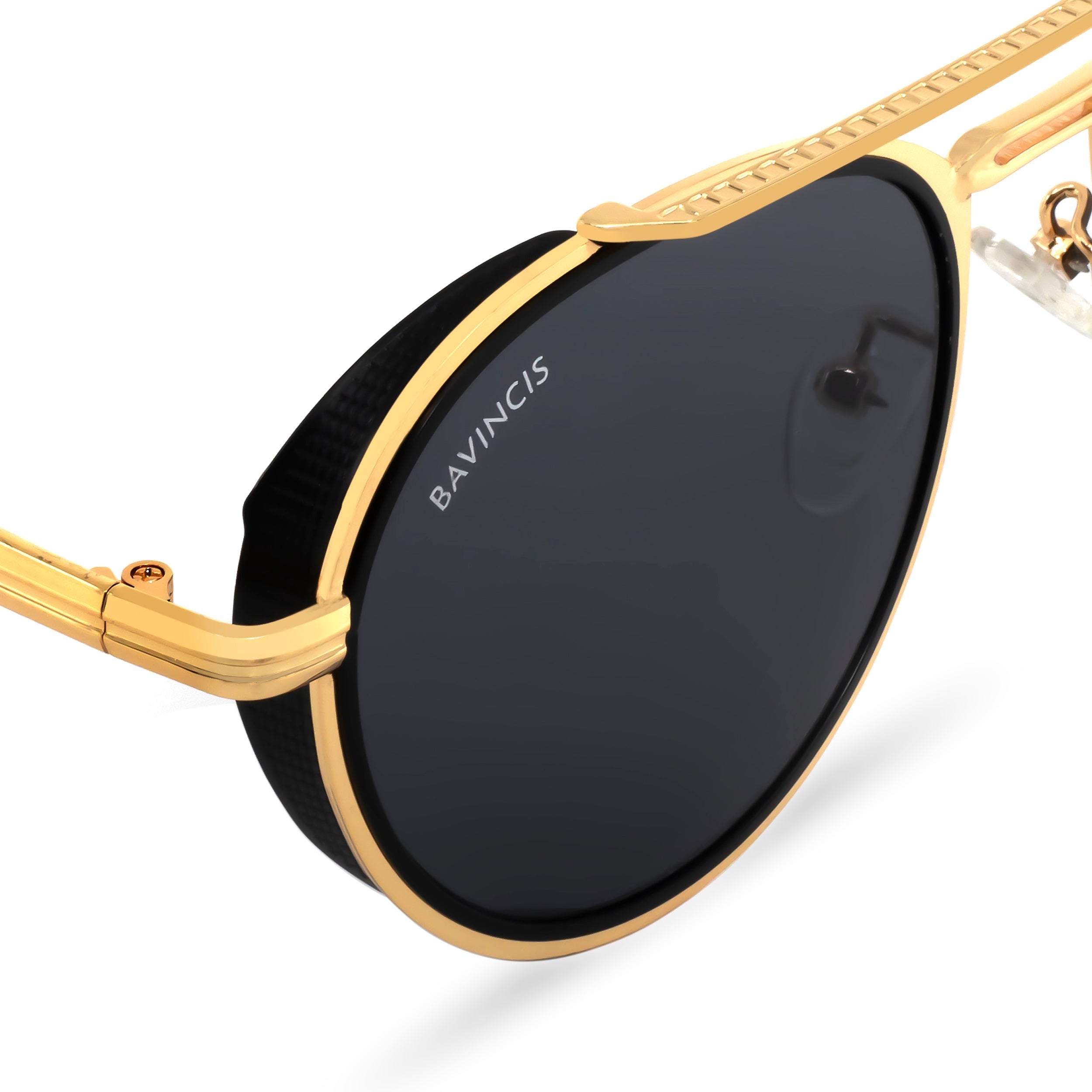 Bavincis Kindon Gold And Black Edition Sunglasses