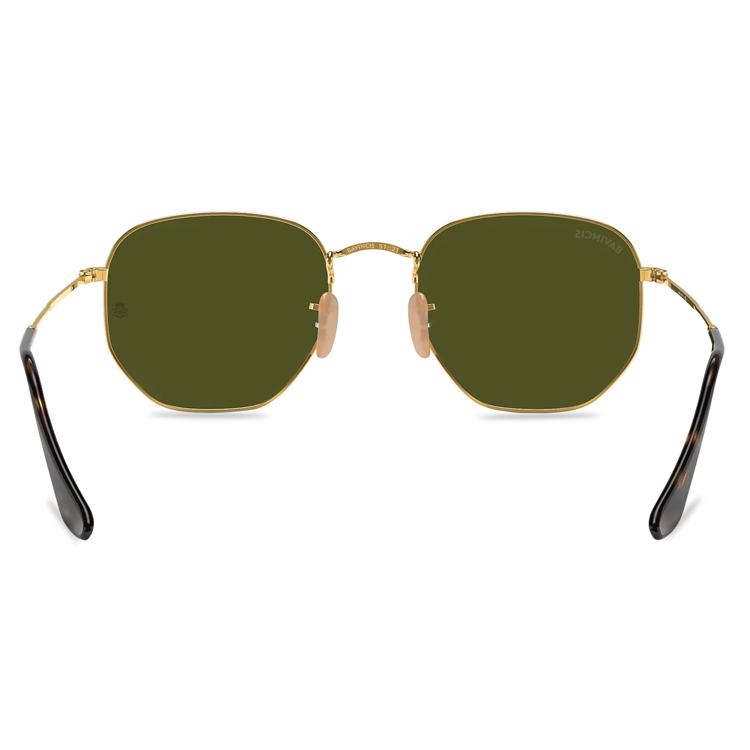 Bavincis Gemini Gold And Silver Mercury Edition Sunglasses