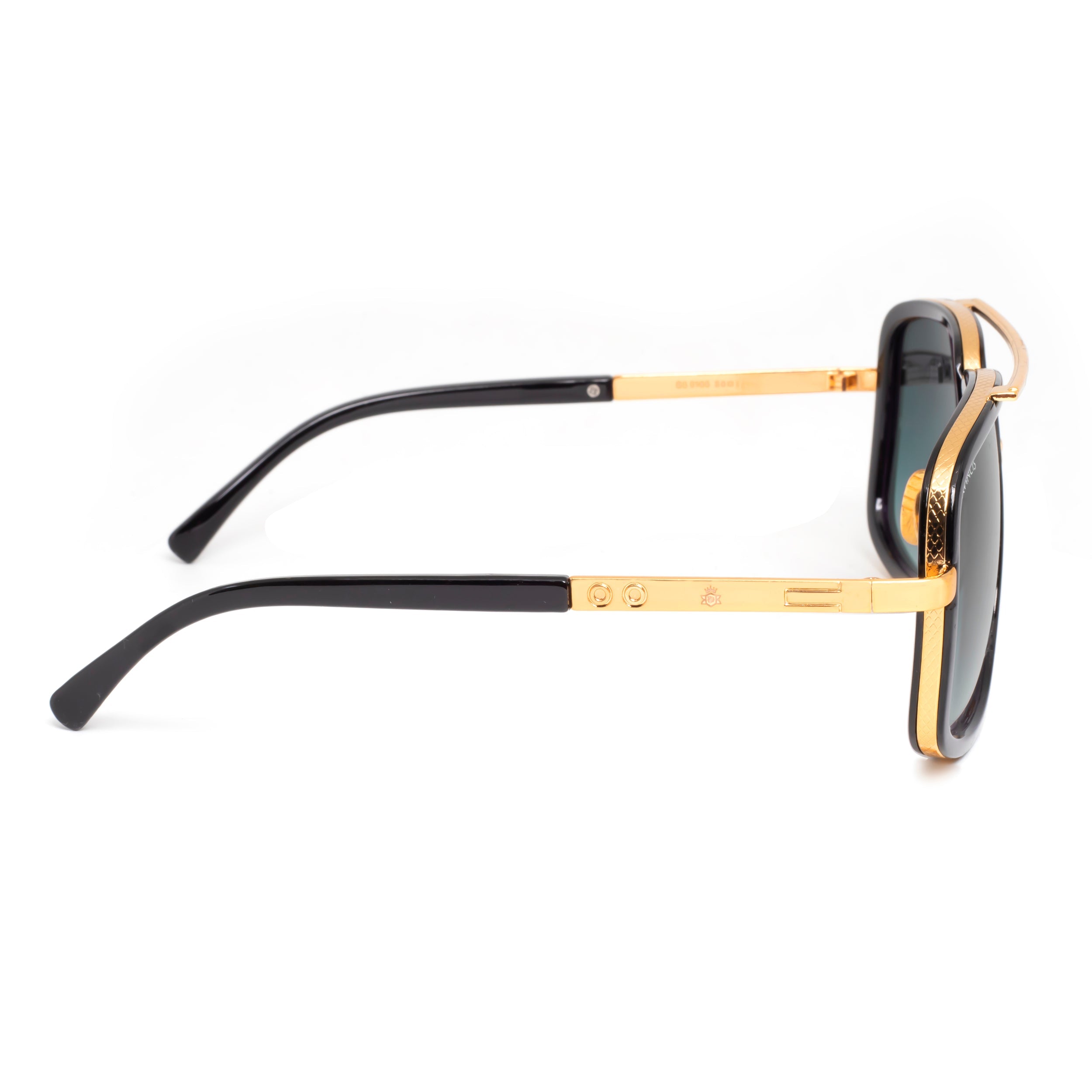 Bavincis Spectral Gold And Green Mercury Edition Sunglasses