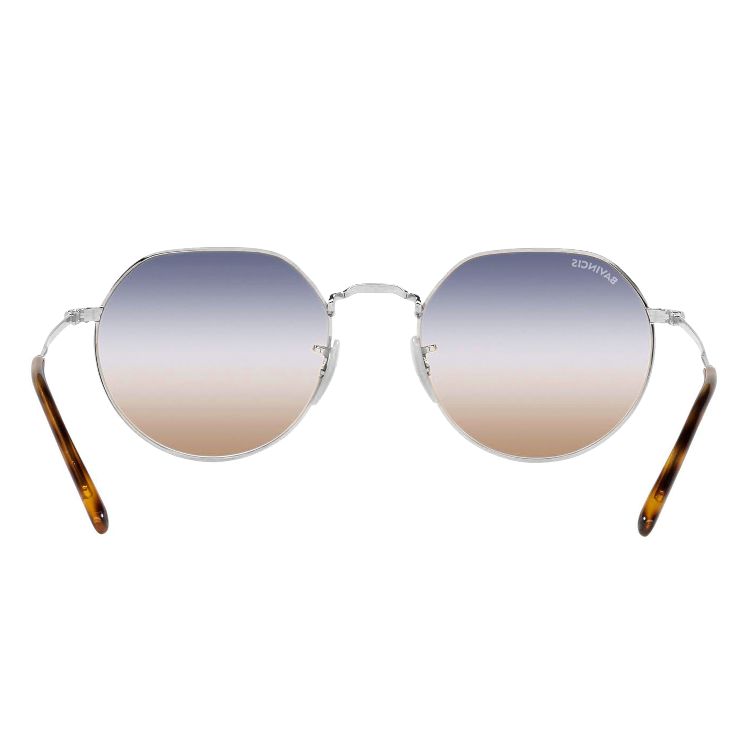 Bavincis Cooper Silver And Blue-Brown Gradient Edition Sunglasses