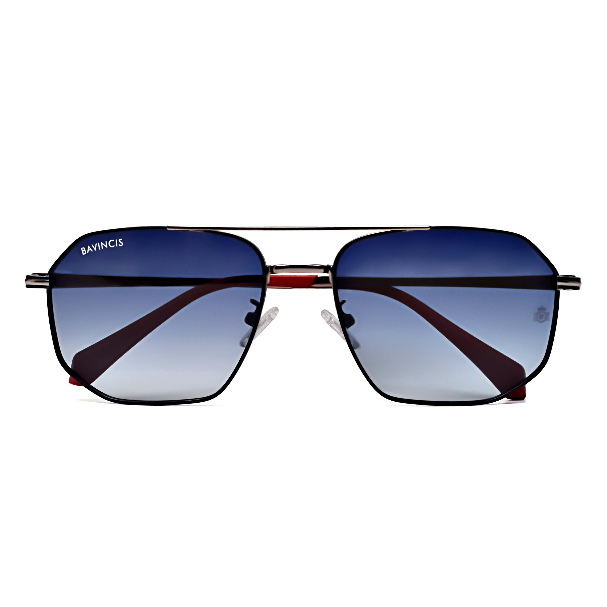 Bavincis Glance Silver And Blue Gradient Edition Sunglasses