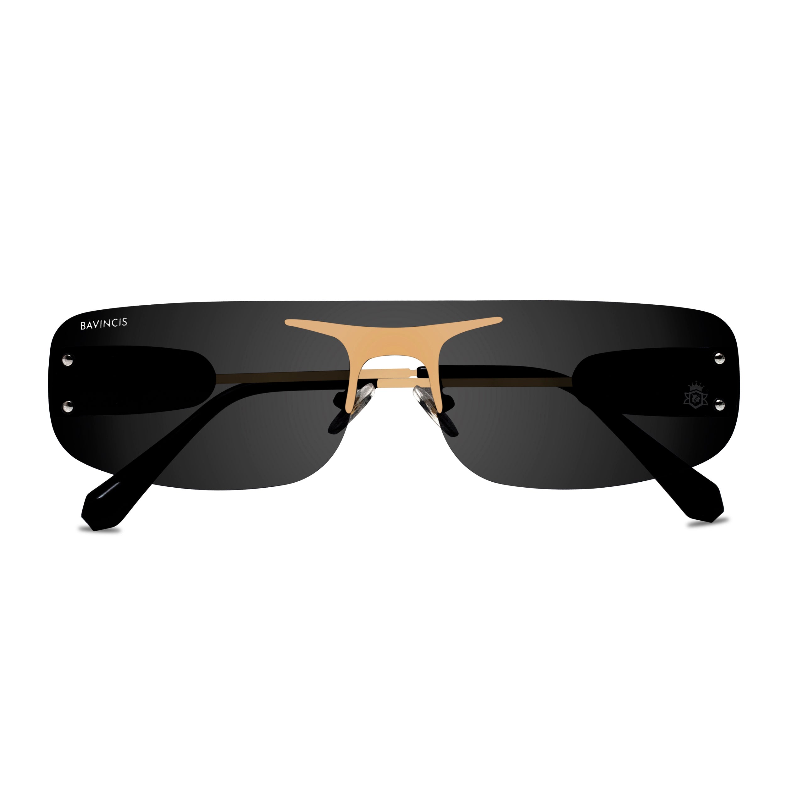 Bavincis Bayons Gold And Black Edition Sunglasses