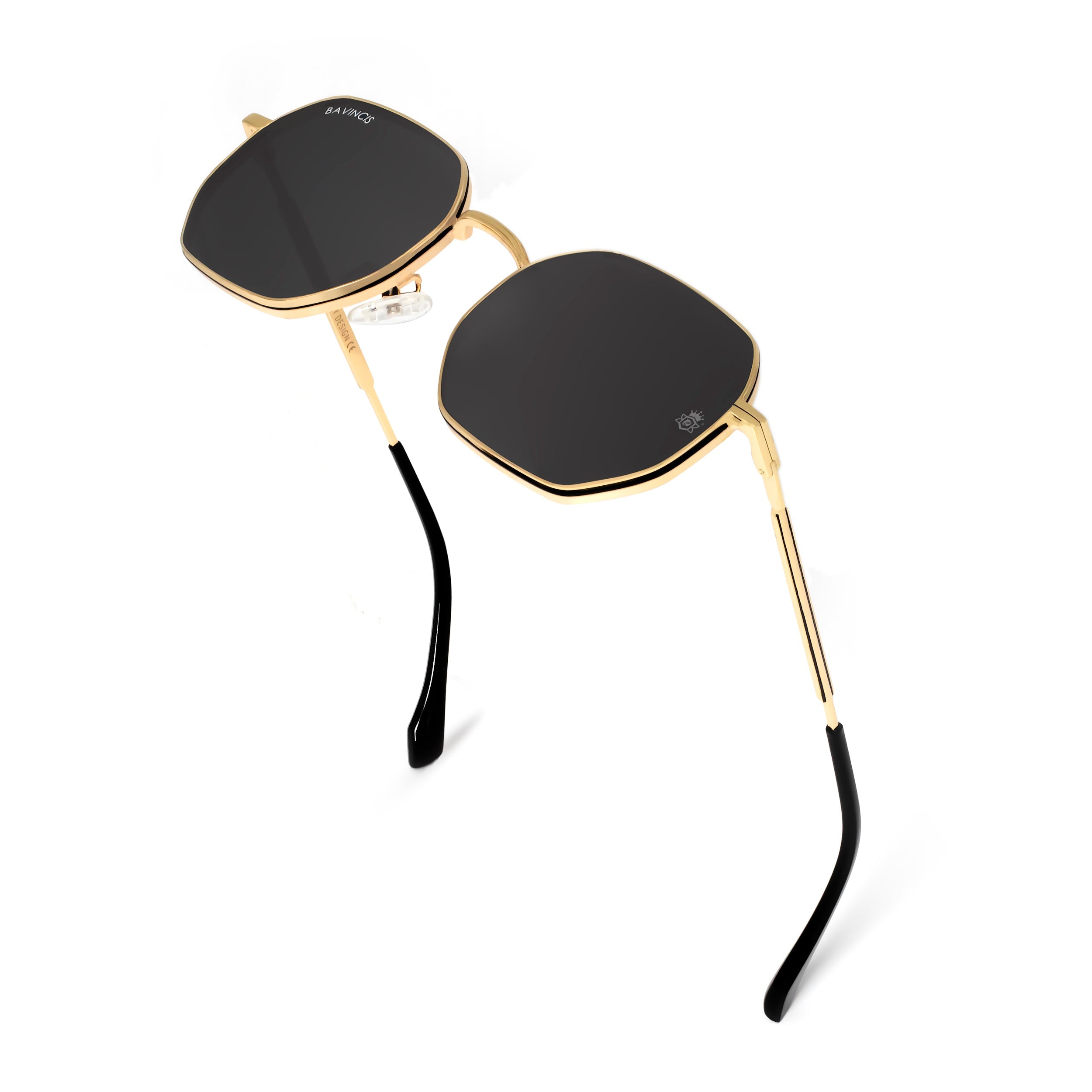 Bavincis Baycan Gold And Black Edition Sunglasses