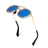 Bavincis Fleets Gold And Blue Mercury Edition Sunglasses