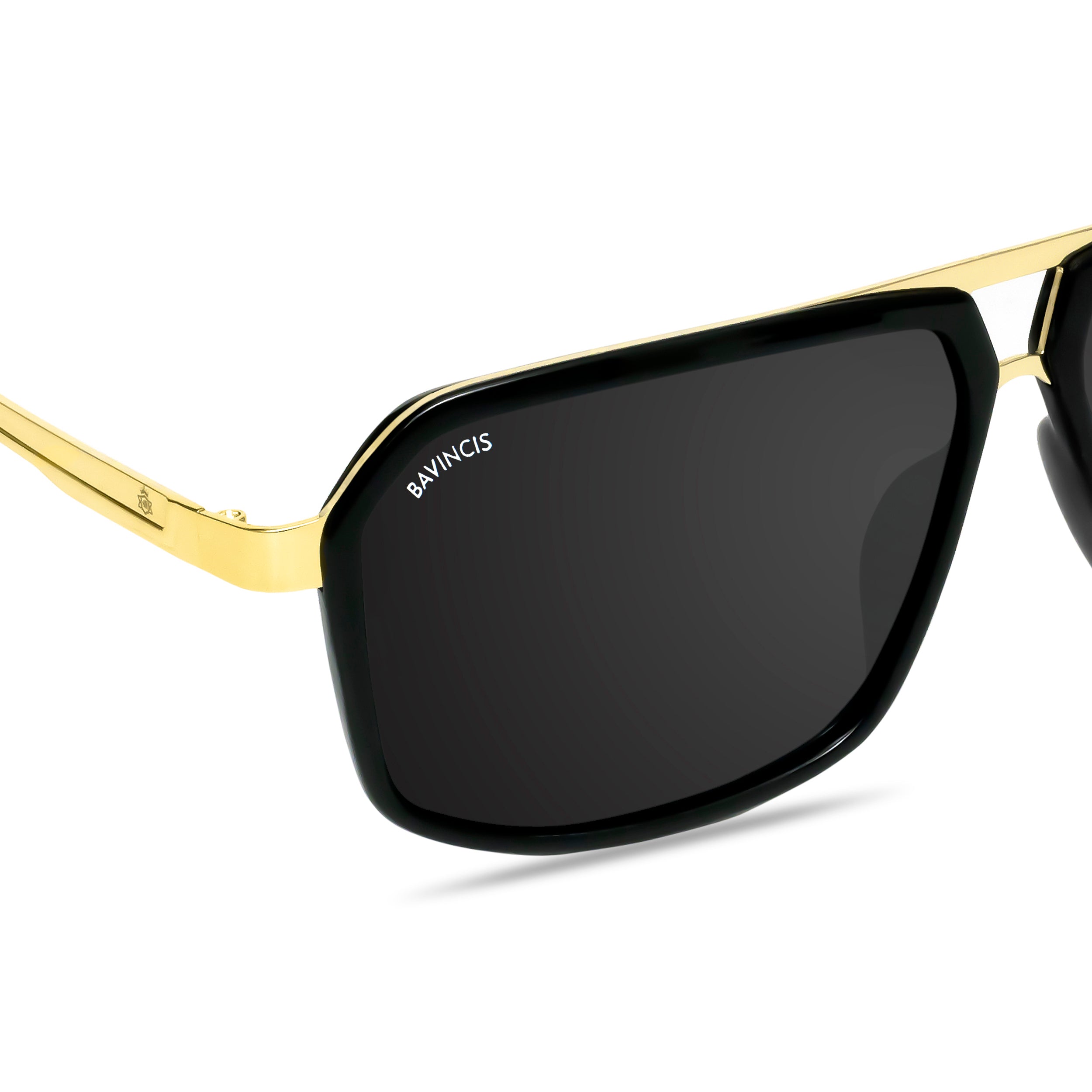 Bavincis Markus Gold And Black Edition Sunglasses