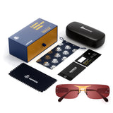 Bavincis Bayons Gold And Red Edition Sunglasses