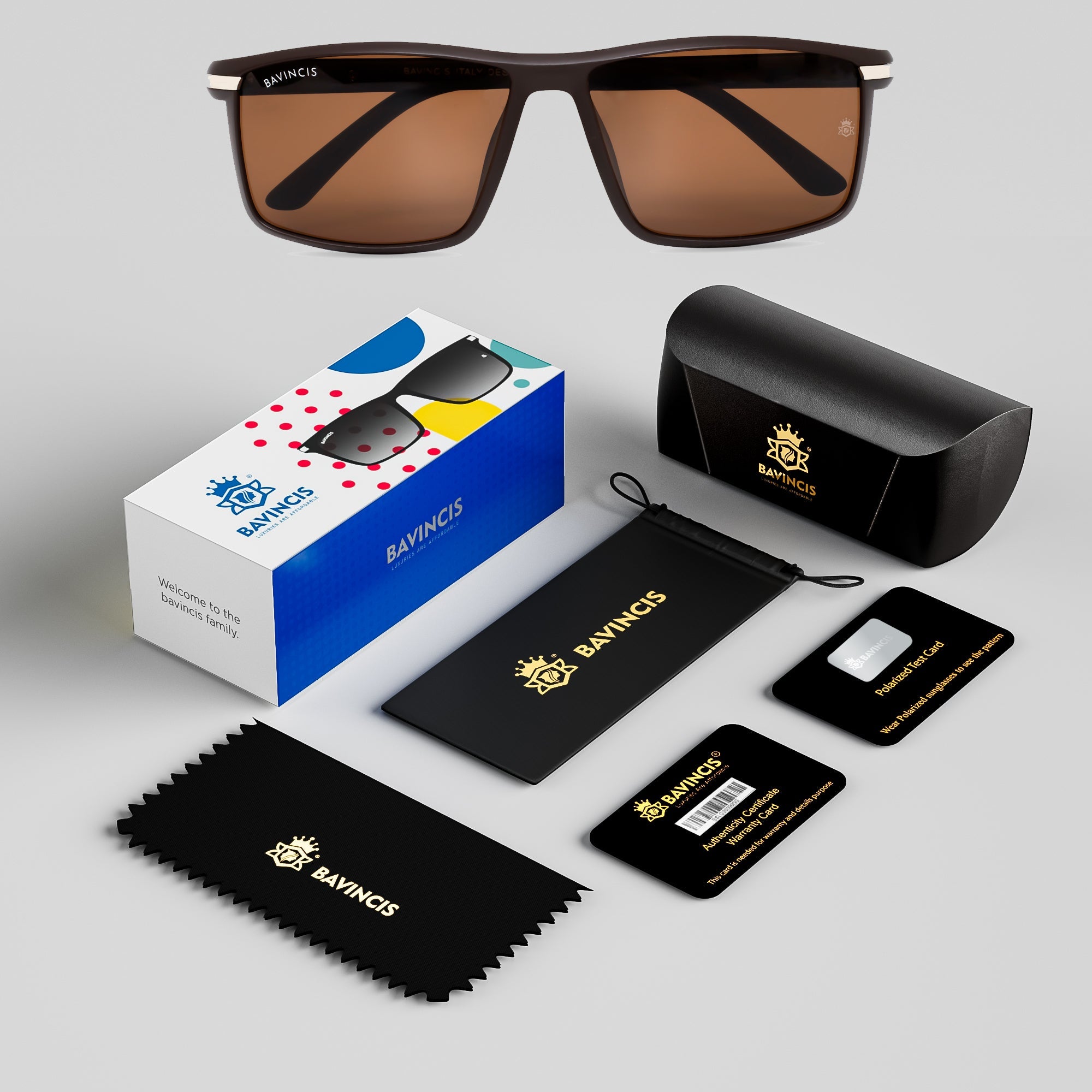 Bavincis Karma Brown And Brown Edition Sunglasses