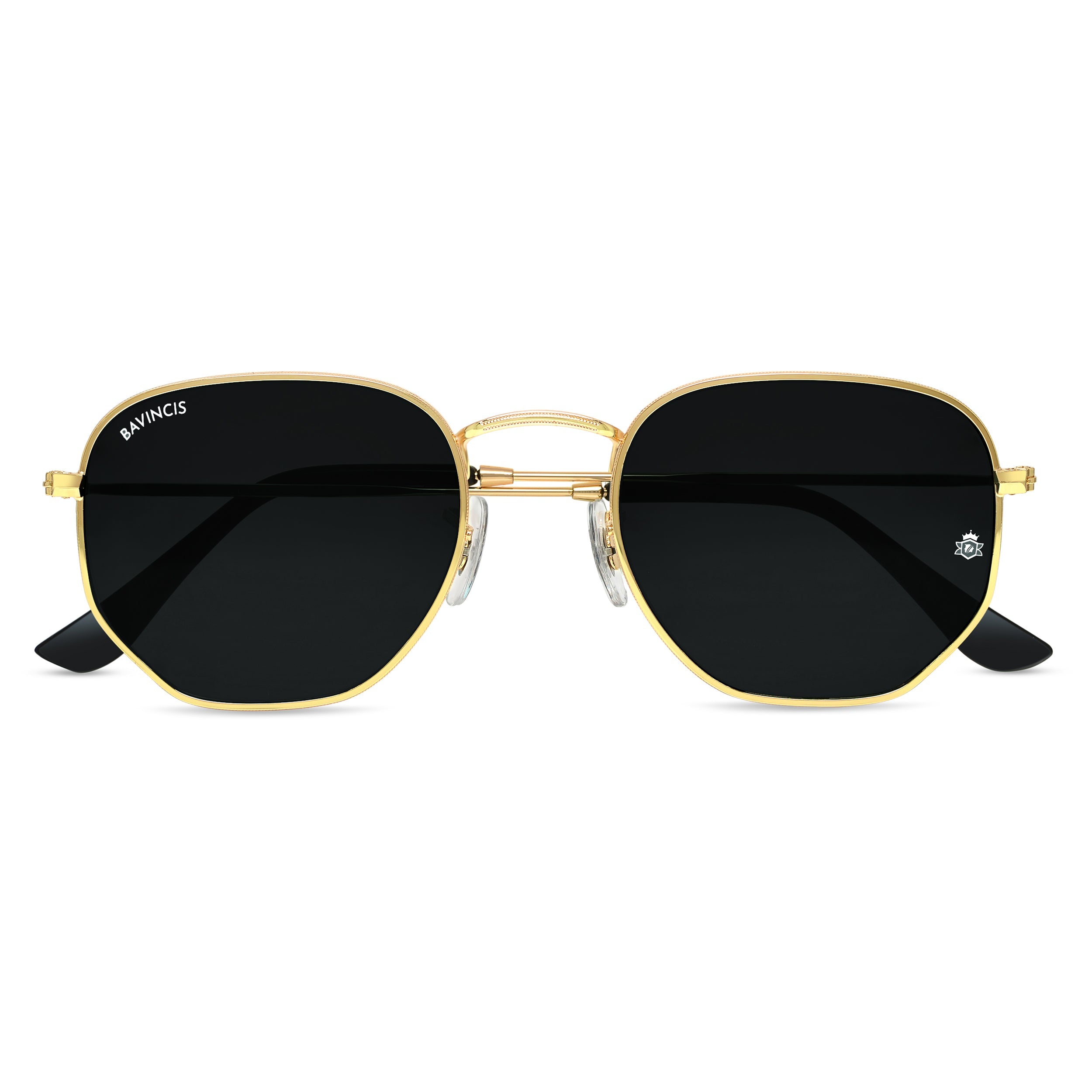Bavincis Gemini Gold And Black Edition Sunglasses