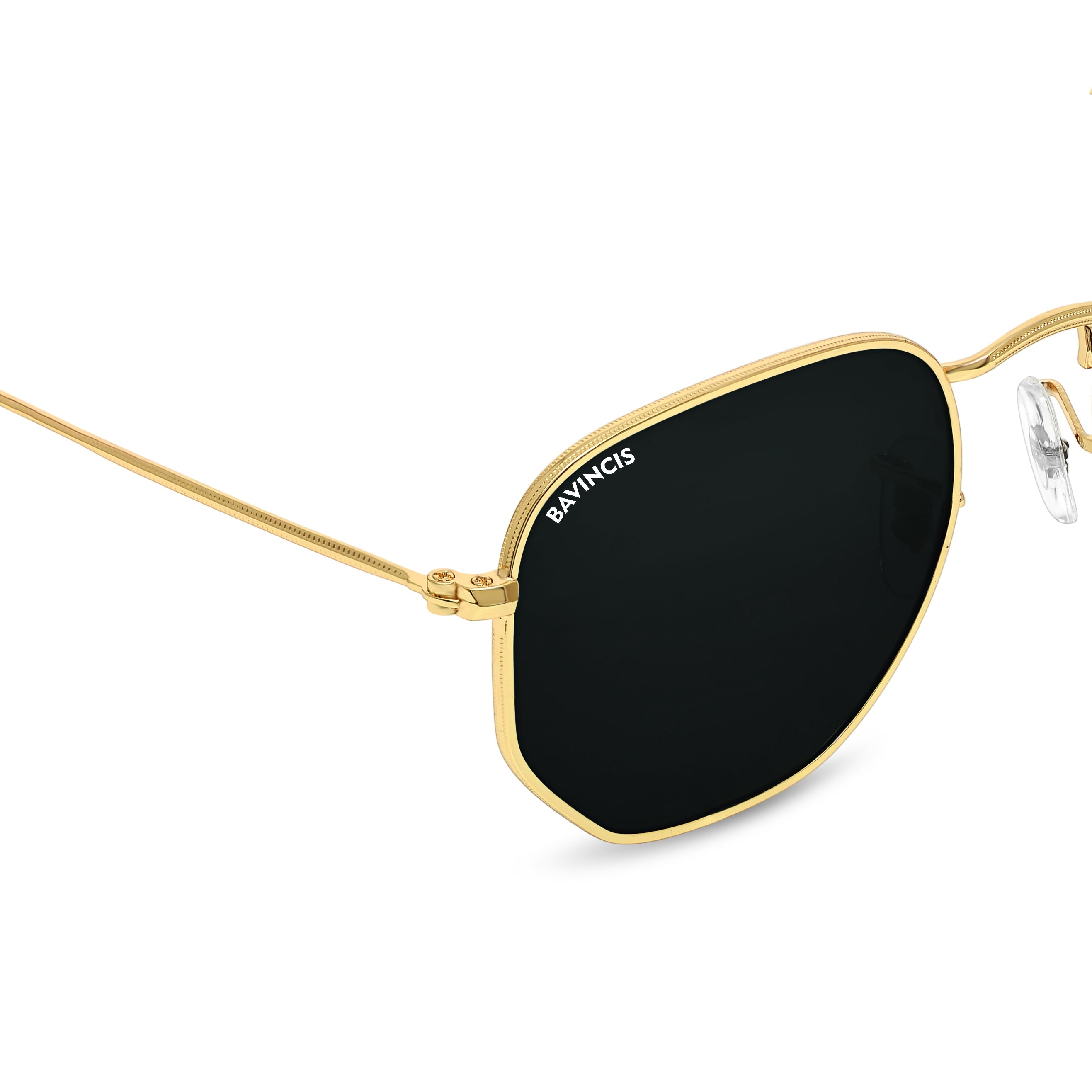 Bavincis Gemini Gold And Black Edition Sunglasses
