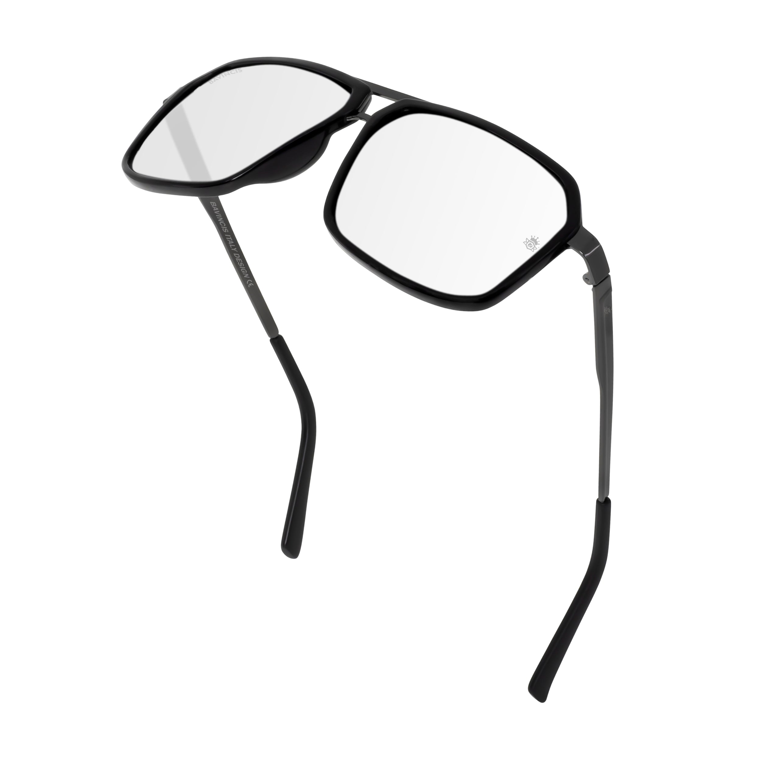 Bavincis Markus Black And White Antiray Edition Sunglasses
