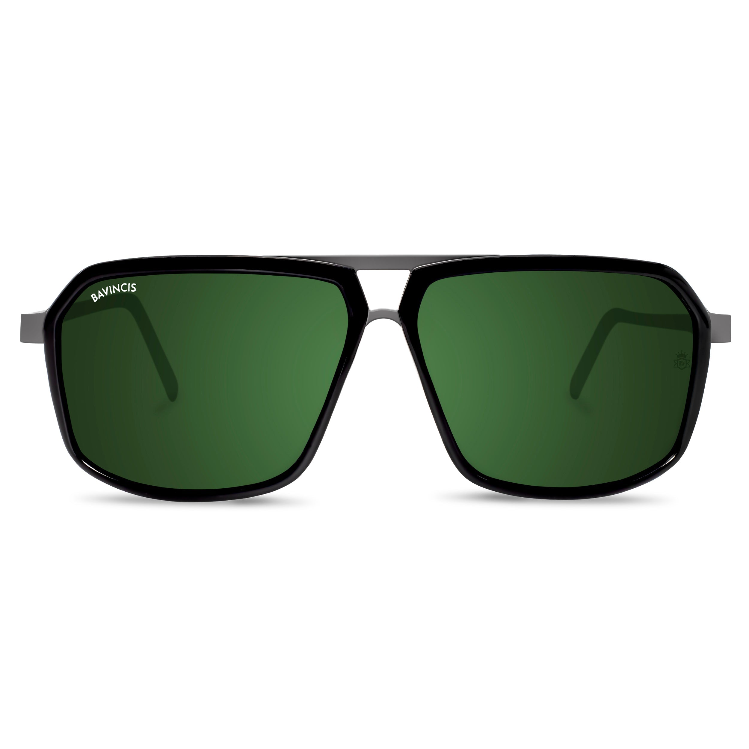 Bavincis Markus Black And Green Edition Sunglasses