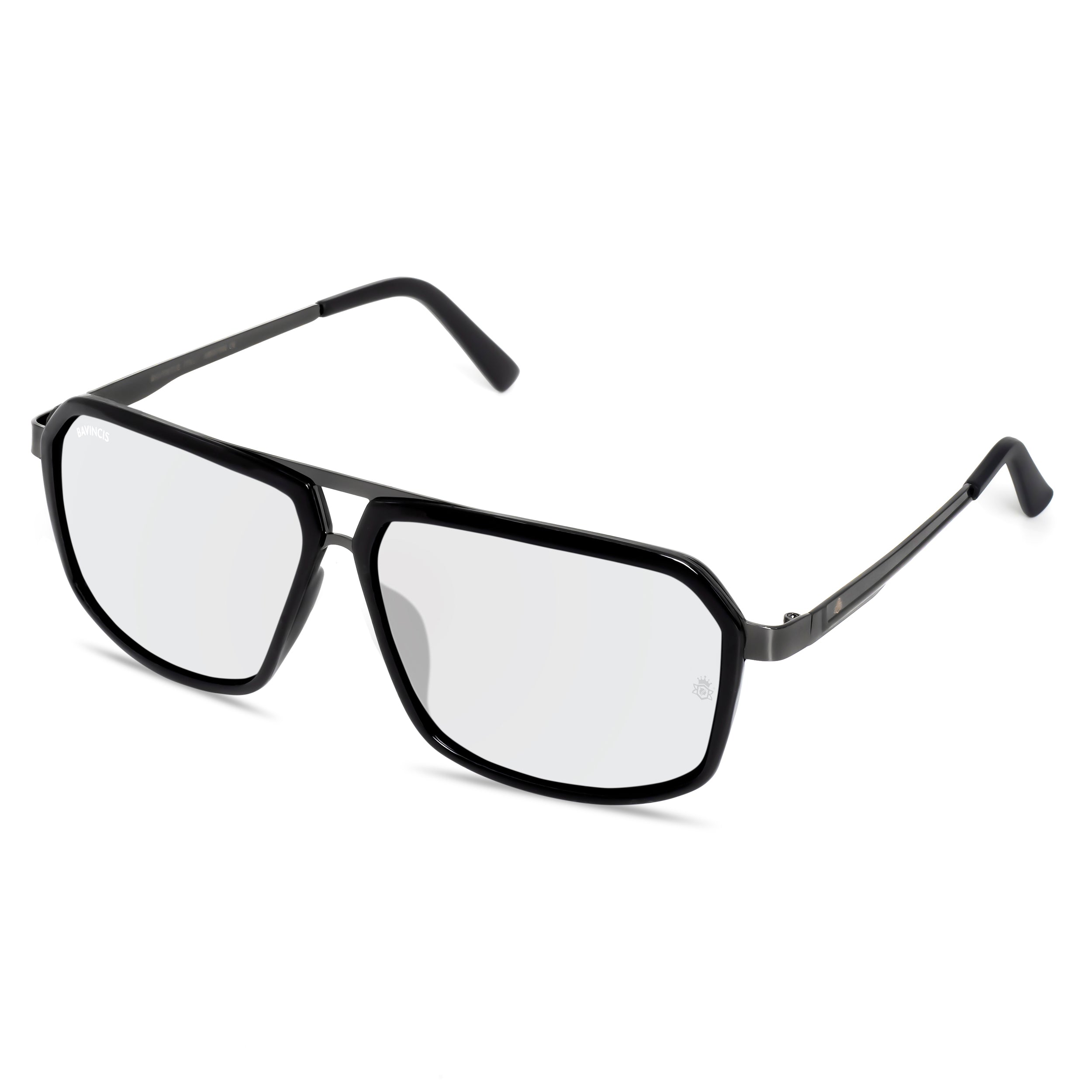 Bavincis Markus Black And White Antiray Edition Sunglasses