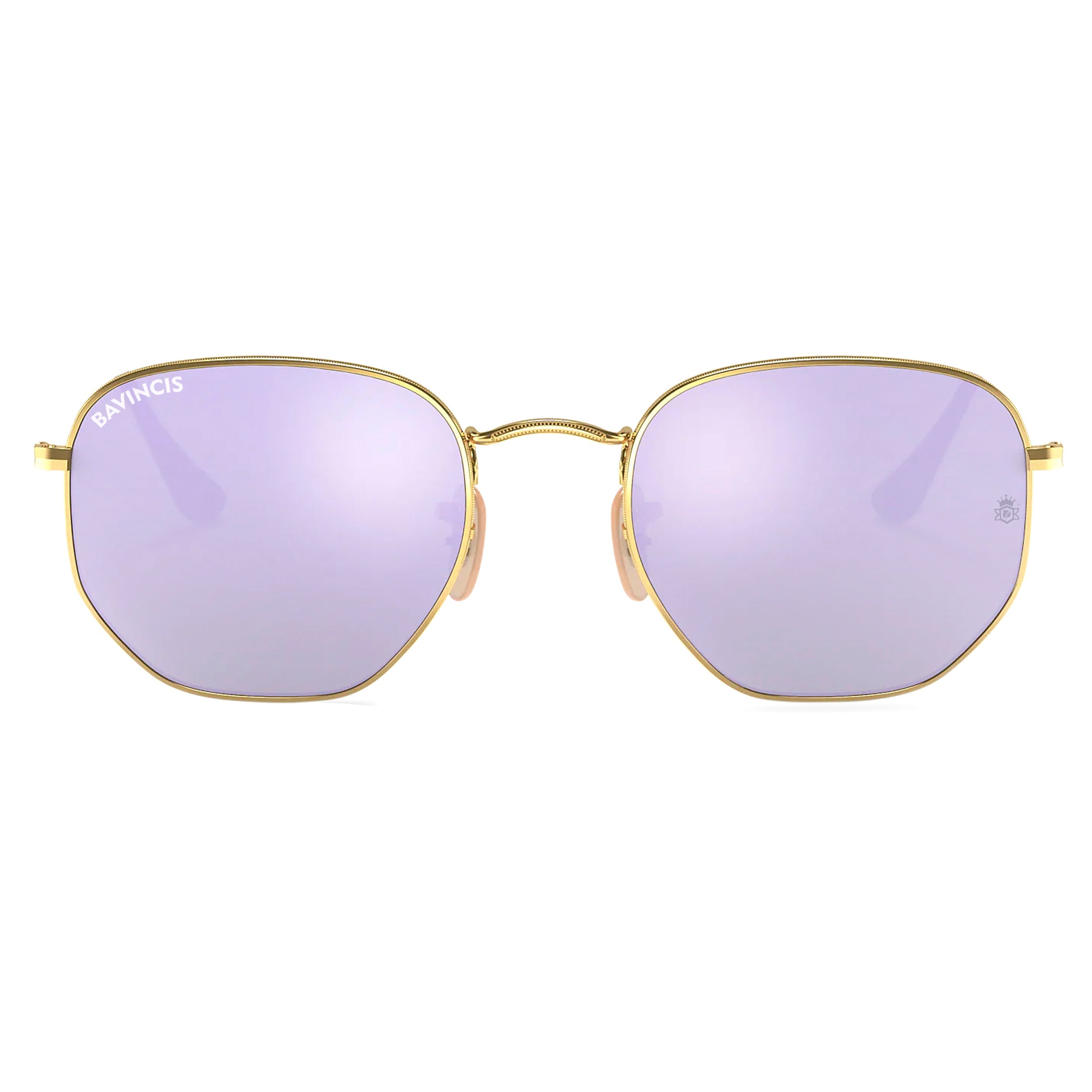 Bavincis Gemini Gold And Violet Edition Sunglasses
