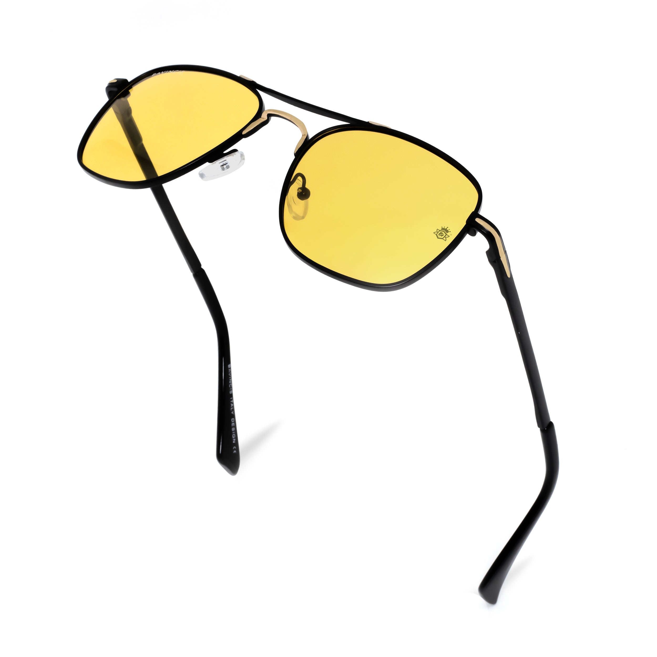 Bavincis Focal Black And Yellow Edition Sunglasses