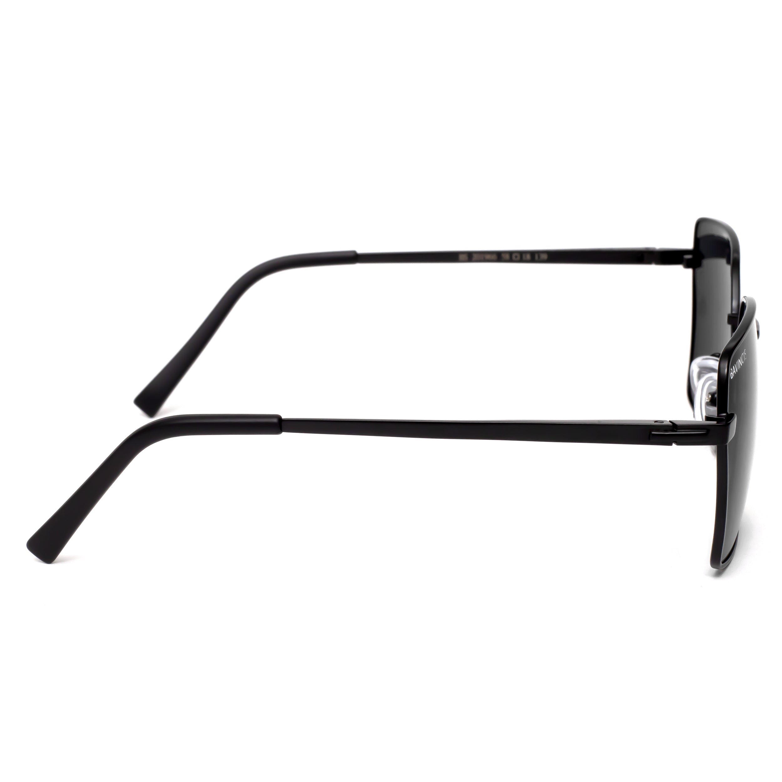 Bavincis The Bond Glossy Black And Black Edition Sunglasses