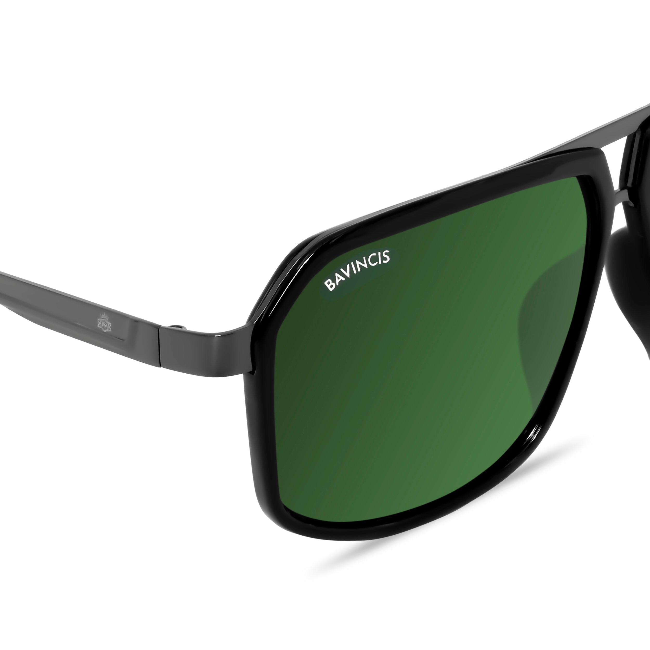 Bavincis Markus Black And Green Edition Sunglasses