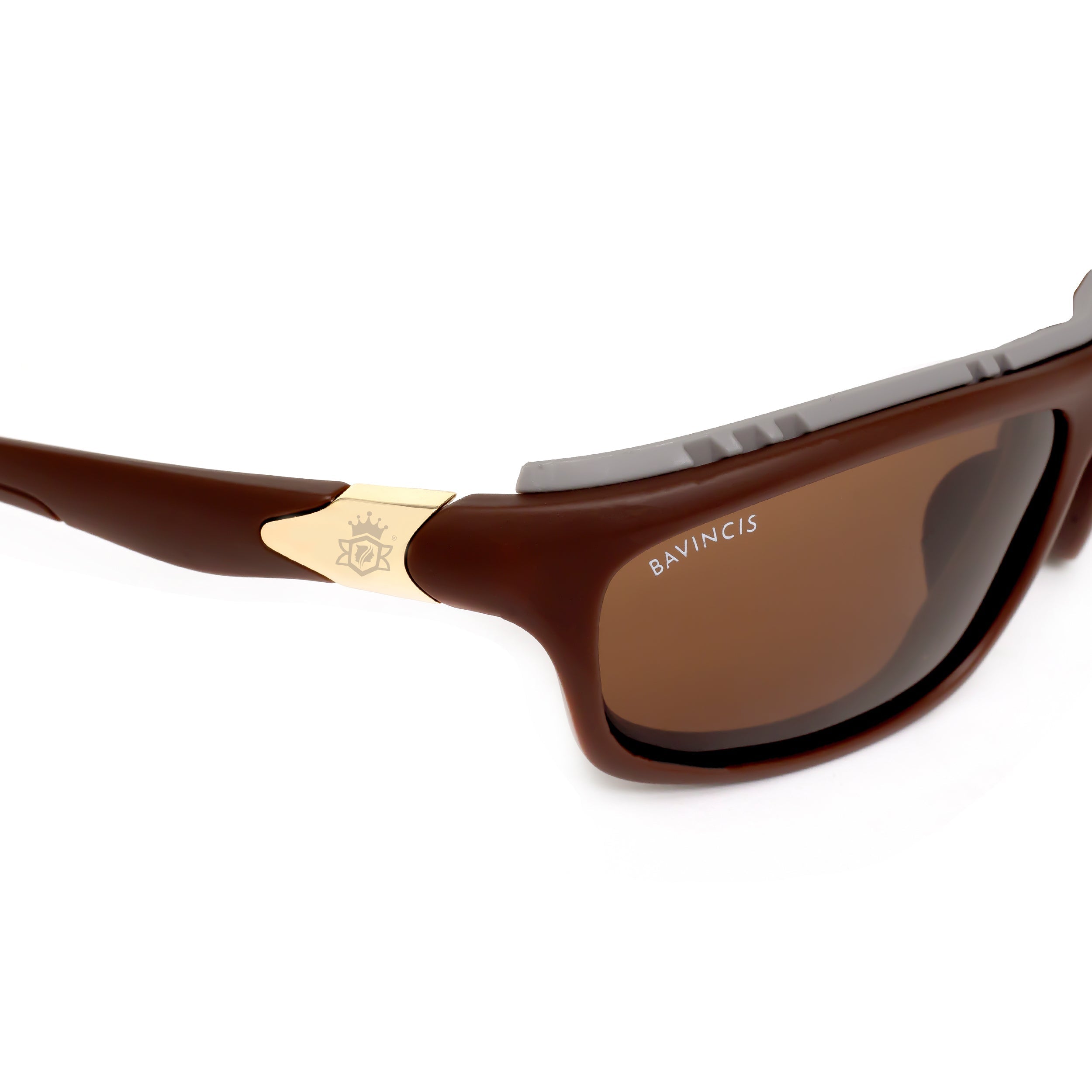 Bavincis Albert Brown And Brown Sports Edition Sunglasses