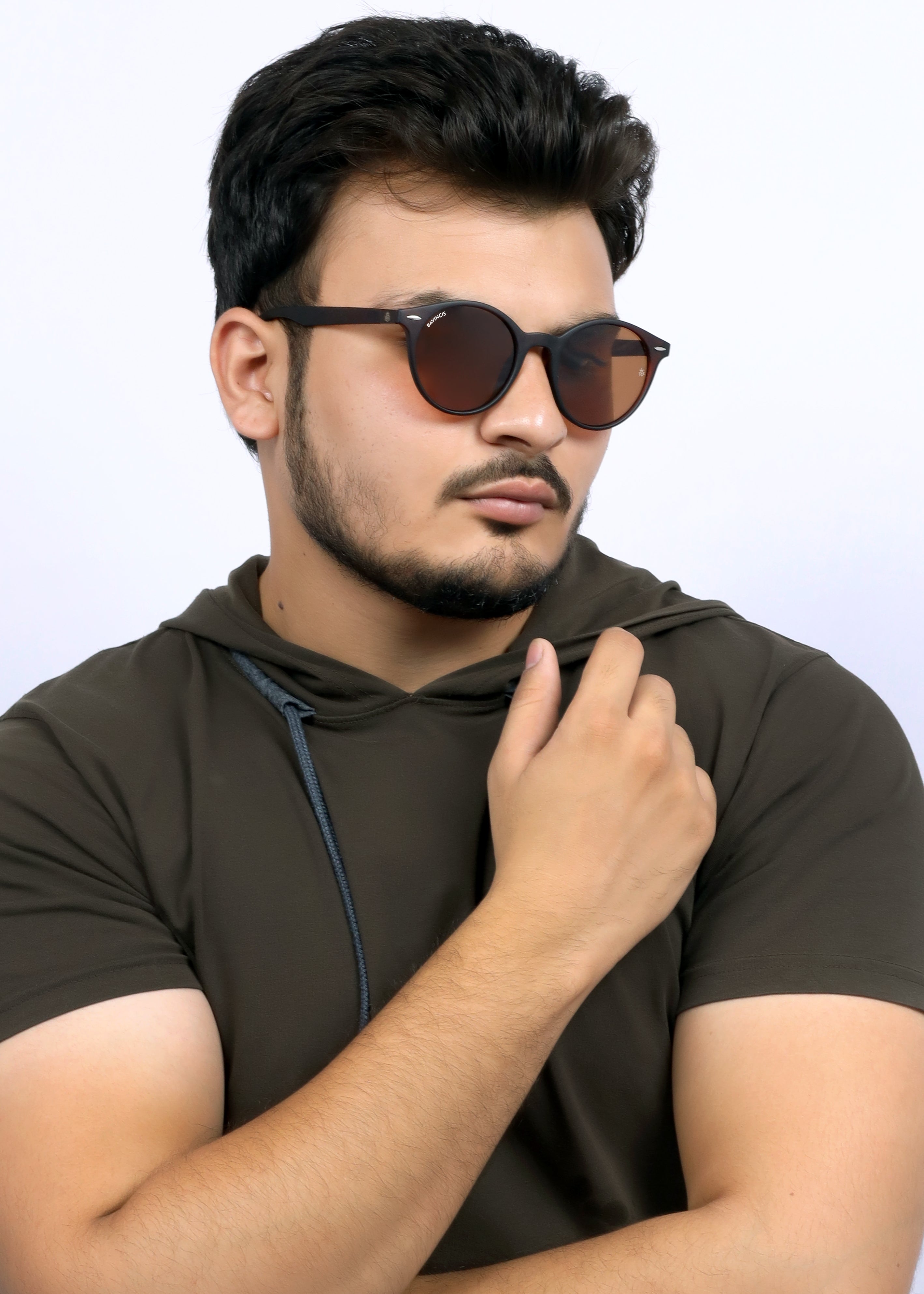 Bavincis Groovi Brown And Brown Edition Sunglasses