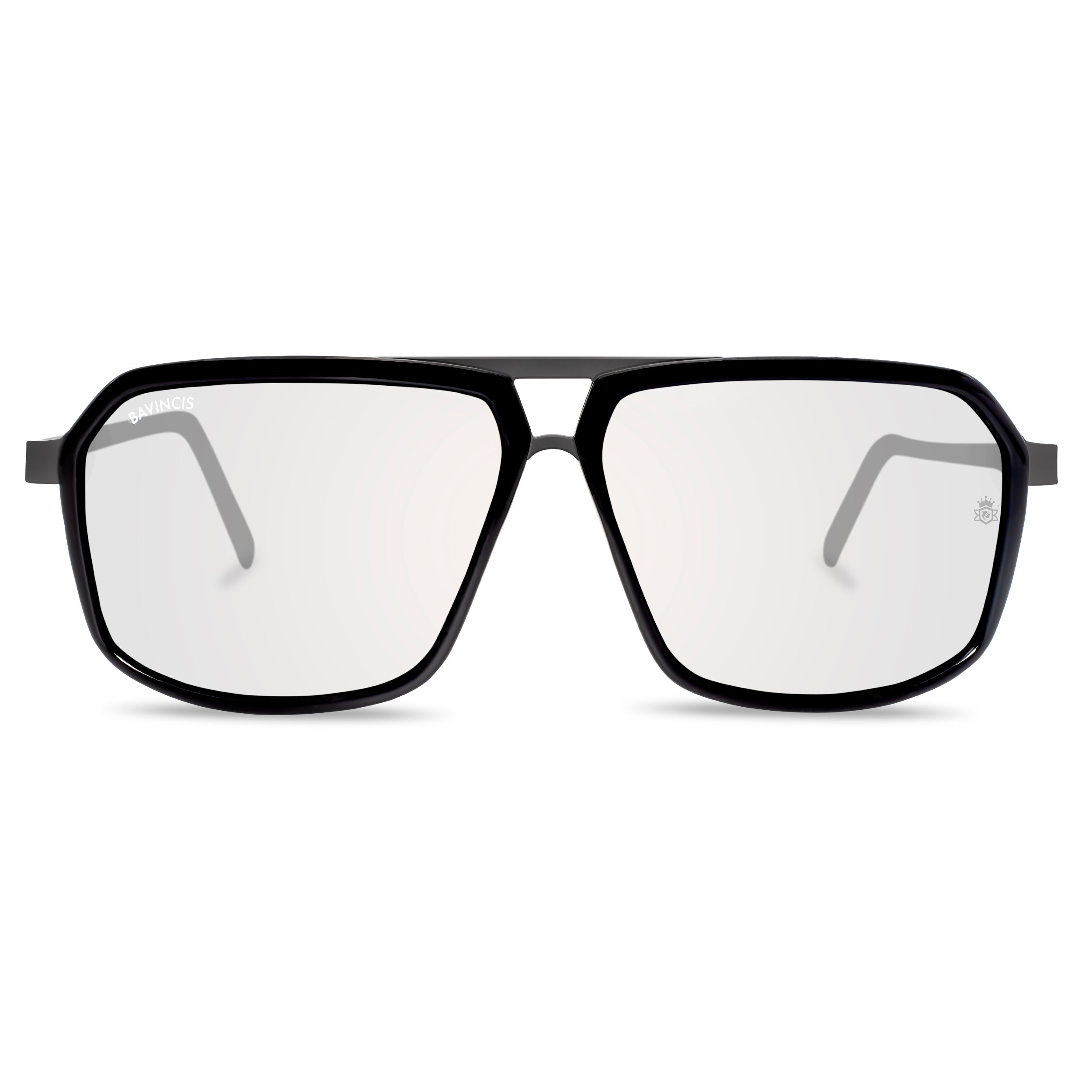 Bavincis Markus Black And White Antiray Edition Sunglasses