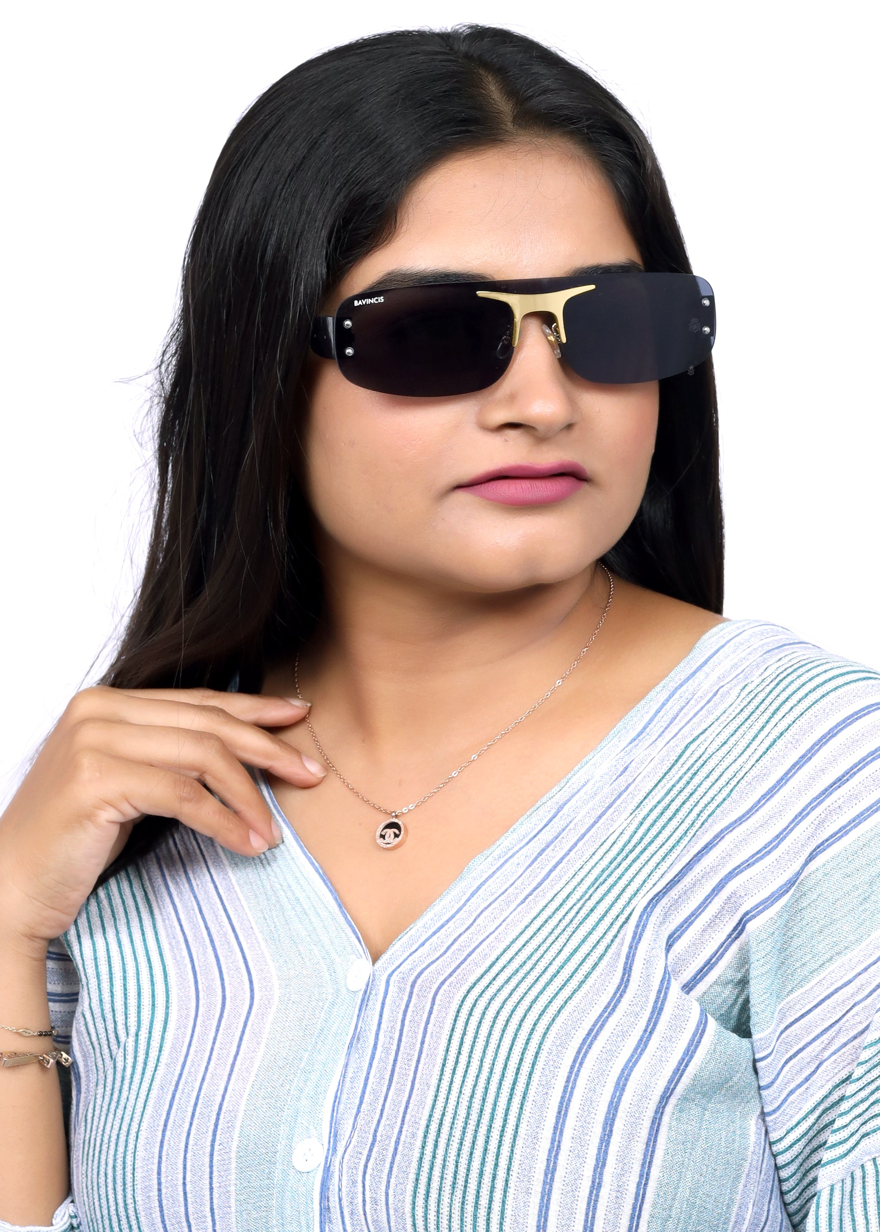 Bavincis Bayons Gold And Black Edition Sunglasses