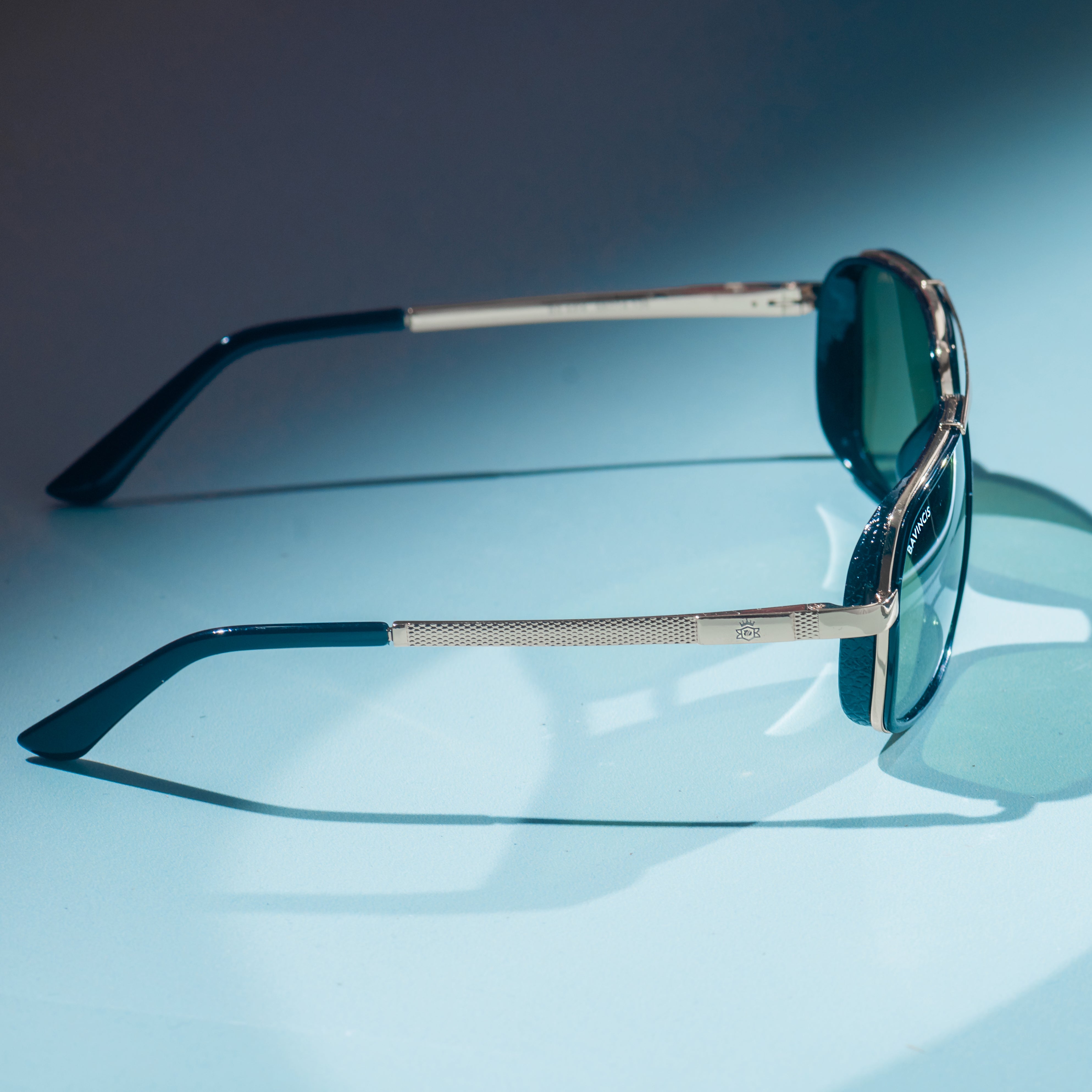 Bavincis Stanly D11 Gold and Green Edition Sunglasses