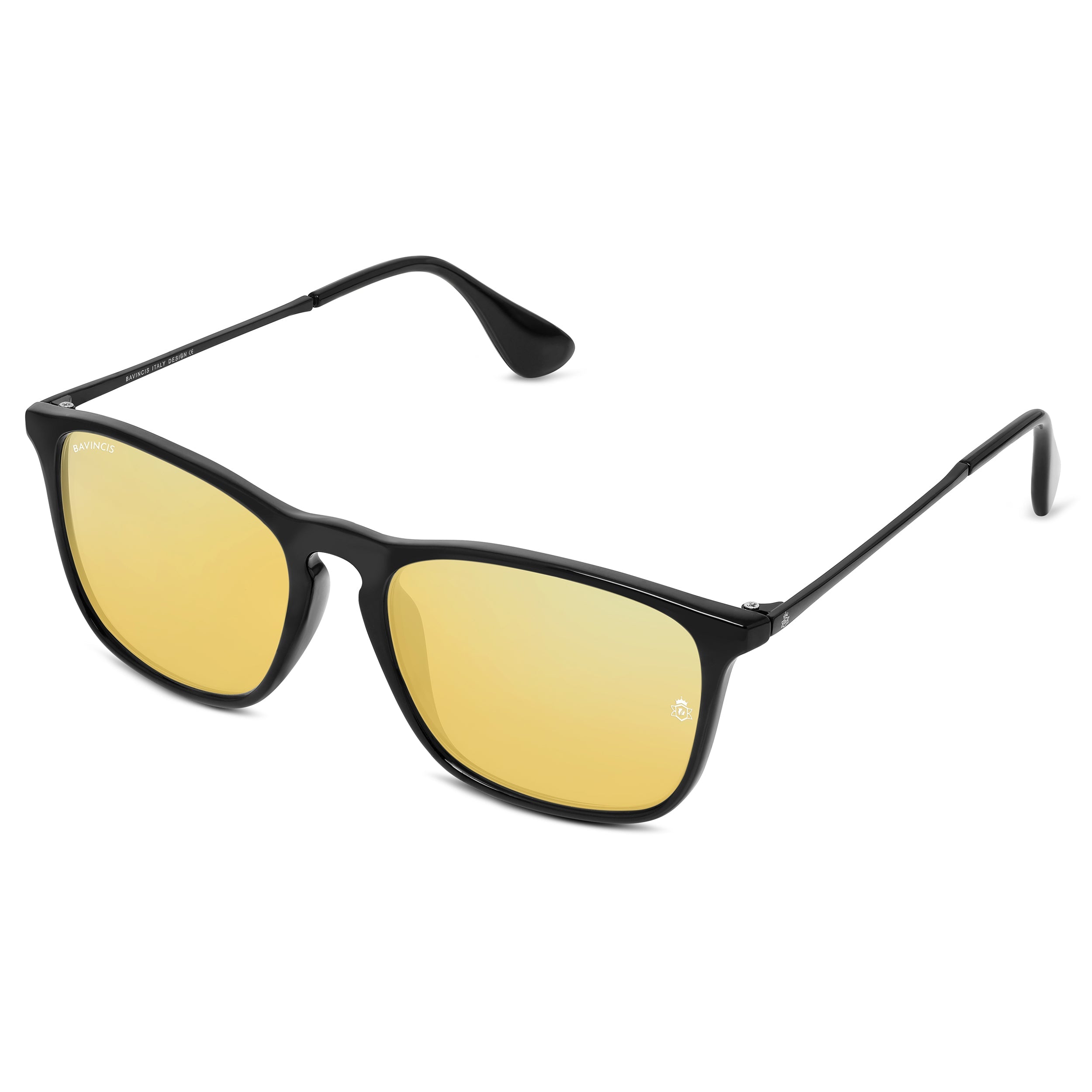 Bavincis Miller Black And Yellow Edition Sunglasses - BAVINCIS
