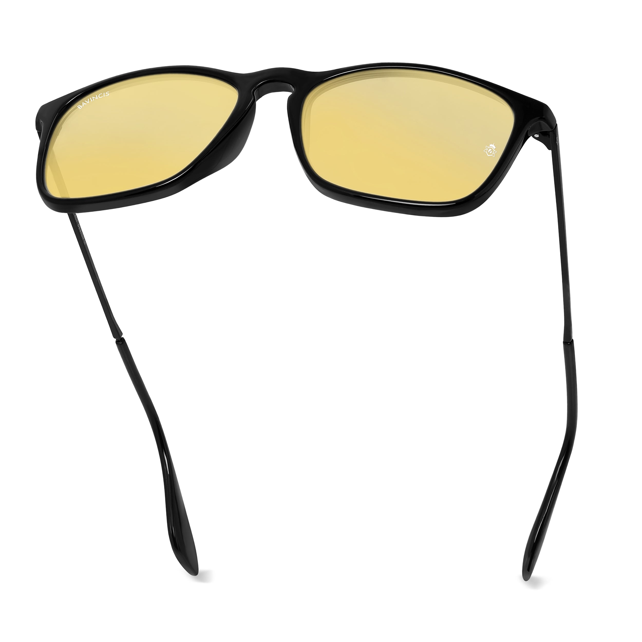 Bavincis Miller Black And Yellow Edition Sunglasses - BAVINCIS