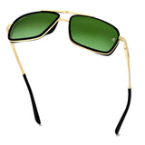 Bavincis Stanly D11 Gold and Green Edition Sunglasses