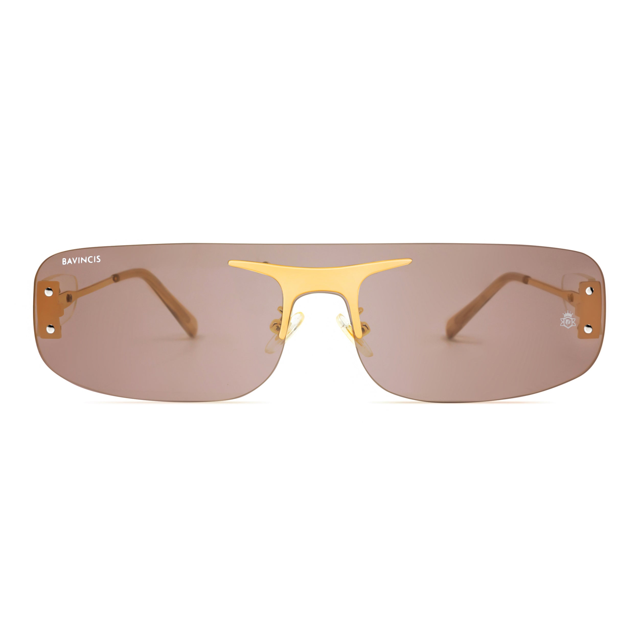 Bavincis Bayons Gold Classic Brown Edition Sunglasses