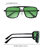 Bavincis Stanly D11 Black And Green Edition sunglasses