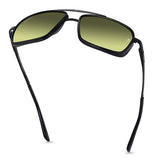 Bavincis Stanly D11 Black And Yellow Green Gradient Edition Sunglasses