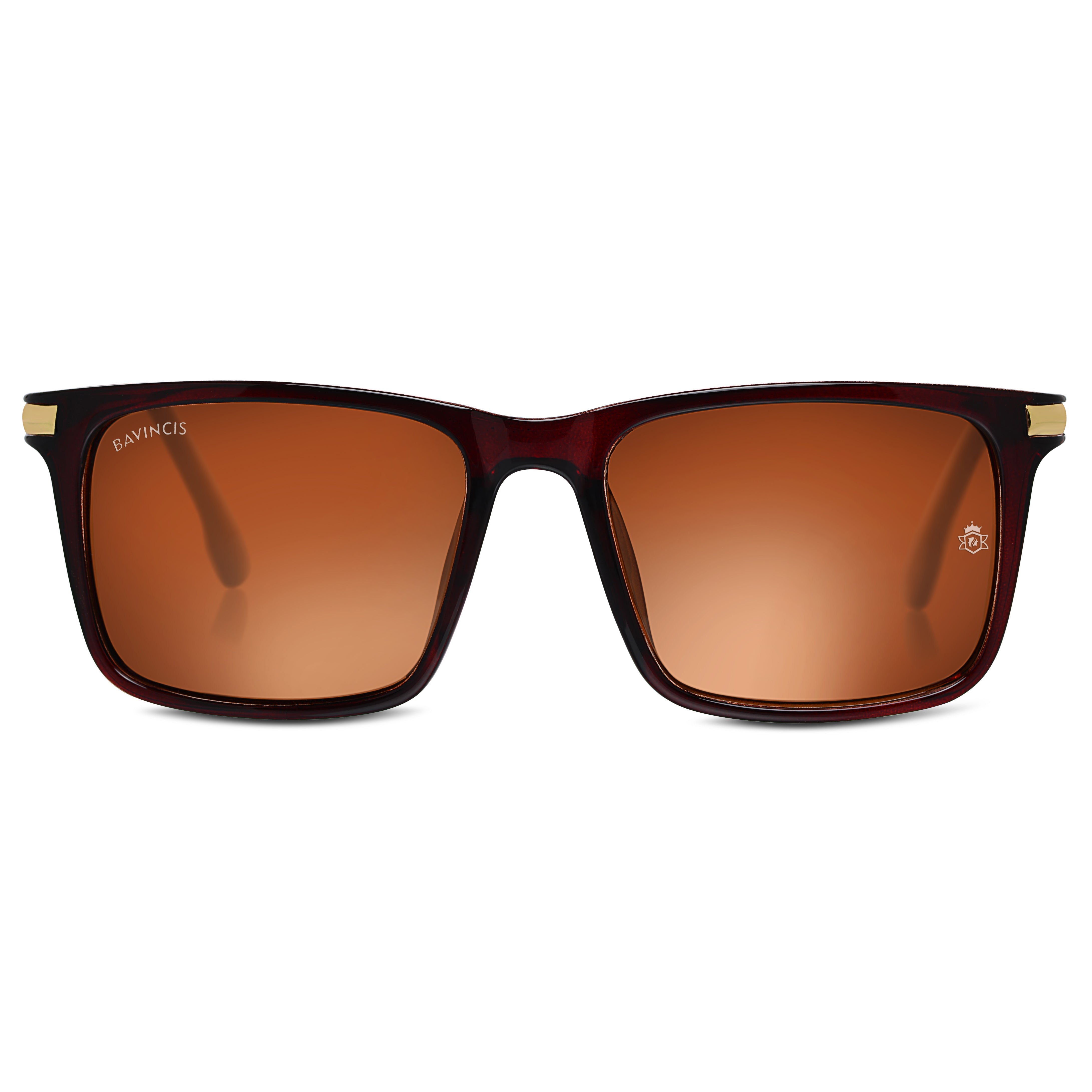 Bavincis Milano Brown And Brown Edition Sunglasses - BAVINCIS