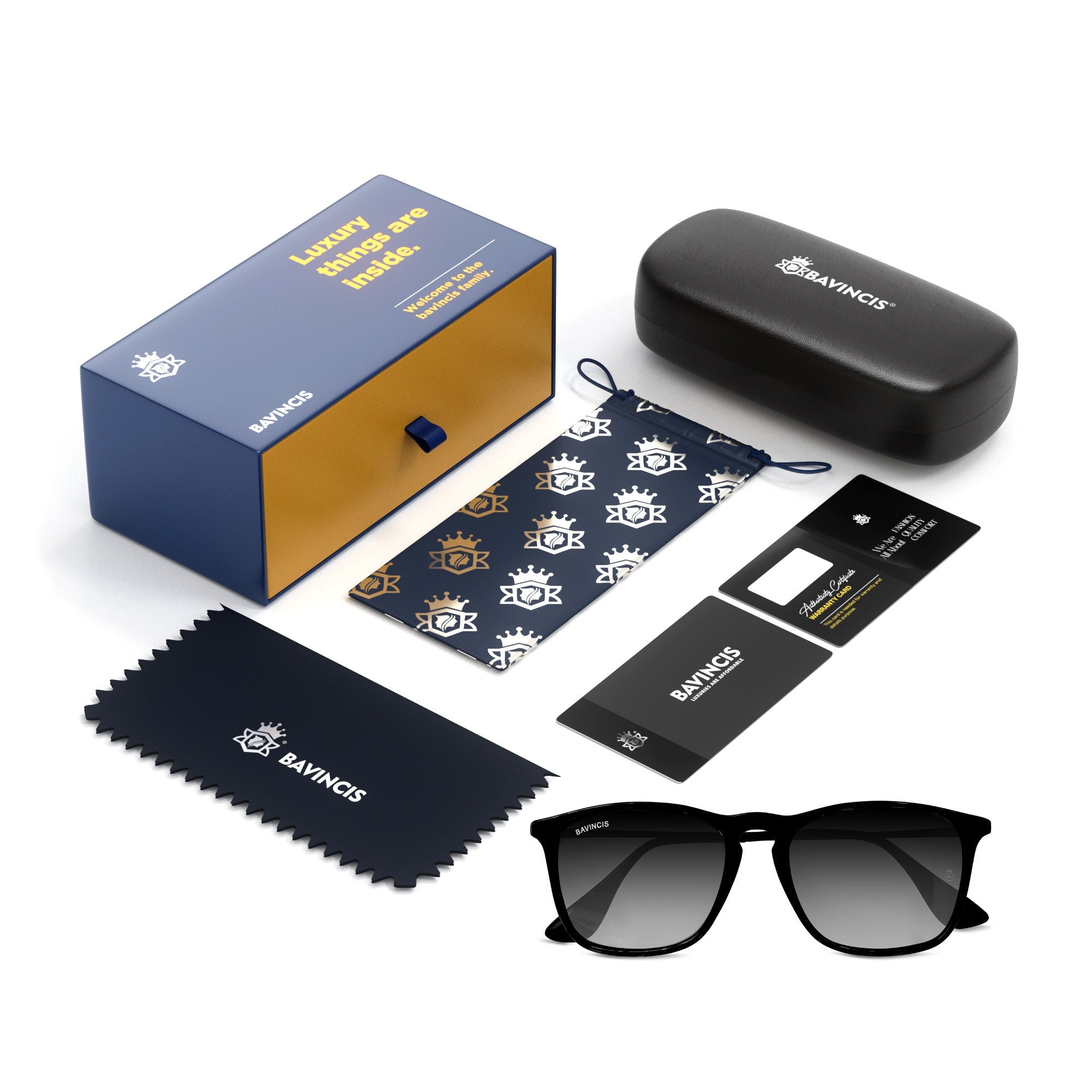 Bavincis Miller Black And Black Gradient Edition sunglasses