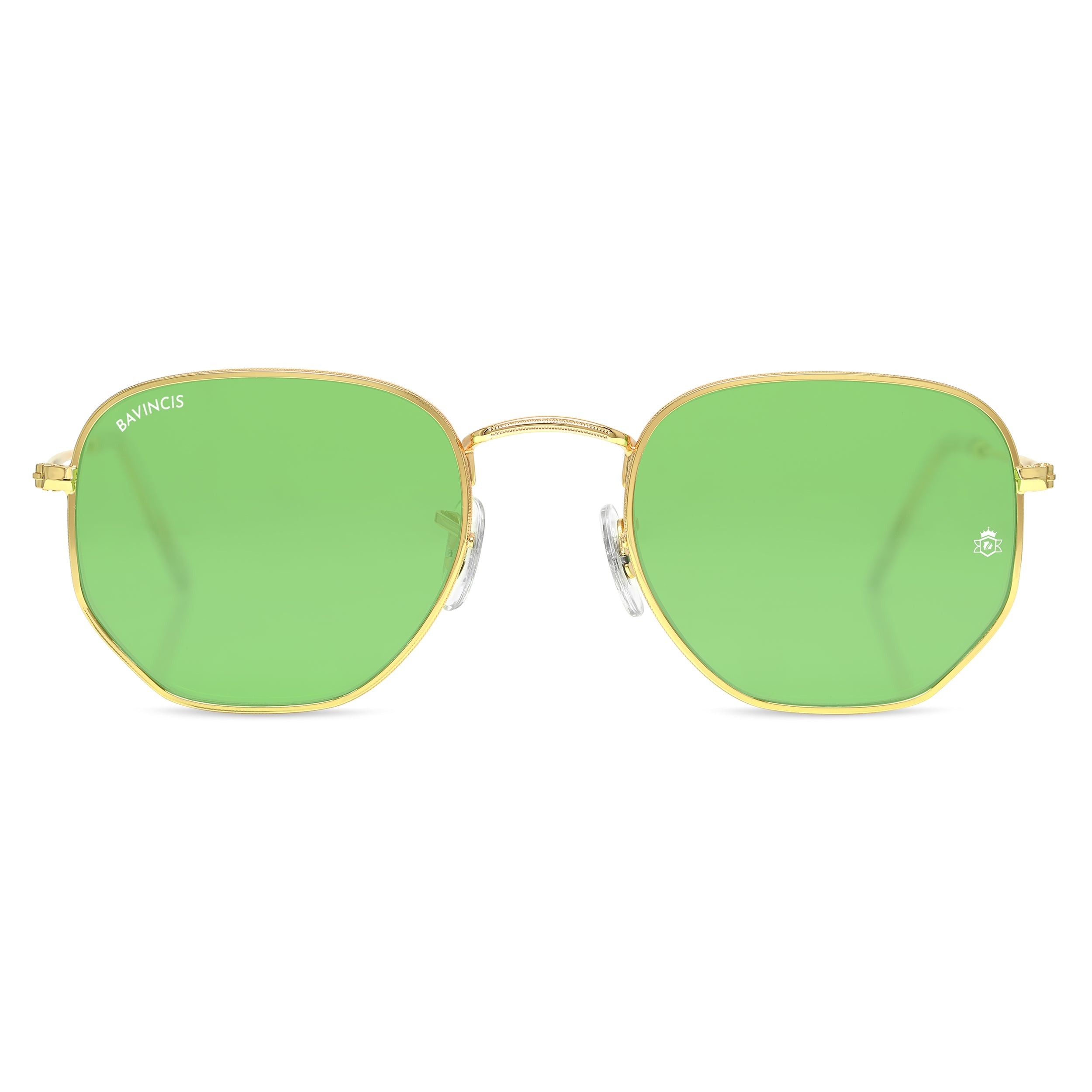 Bavincis Gemini Gold And Green Candy Edition Sunglasses - BAVINCIS