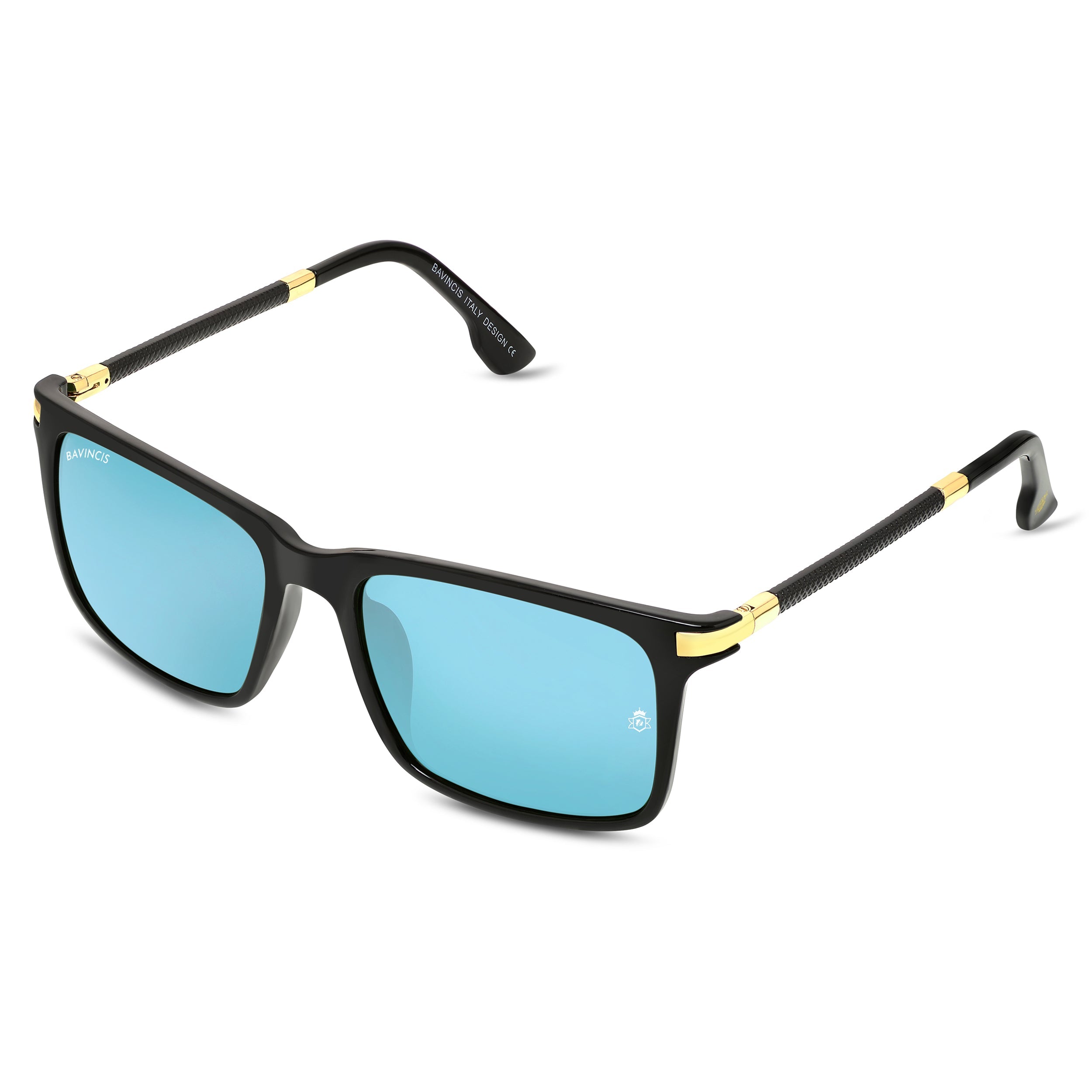 Bavincis Milano Black And Blue Edition Sunglasses - BAVINCIS