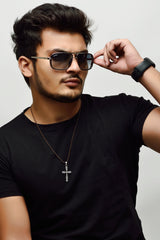 Bavincis Stanly D11 Silver And Black Gradient Edition Sunglasses - BAVINCIS