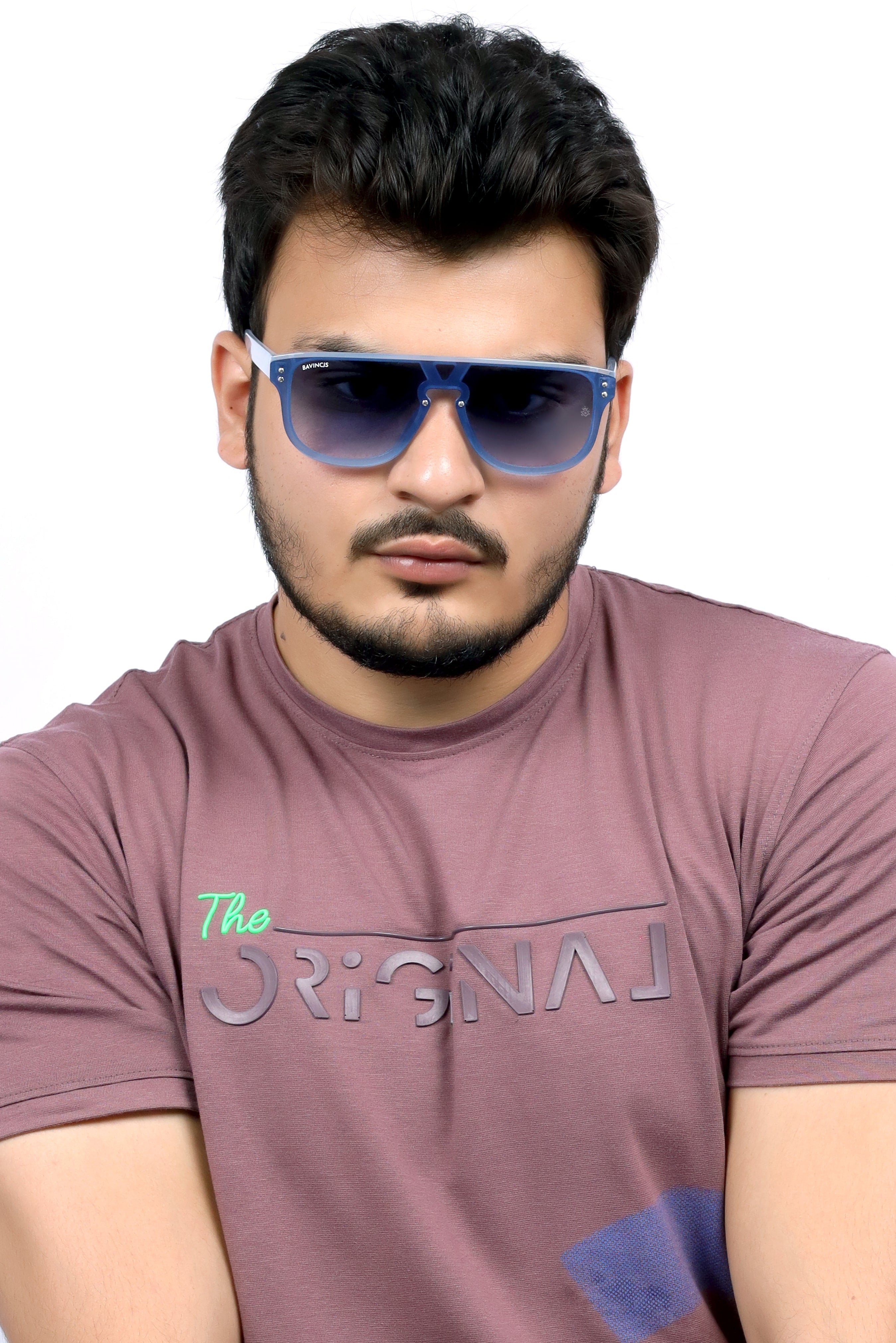 Bavincis Viperx Blue Blue Gradient Edition Sunglasses