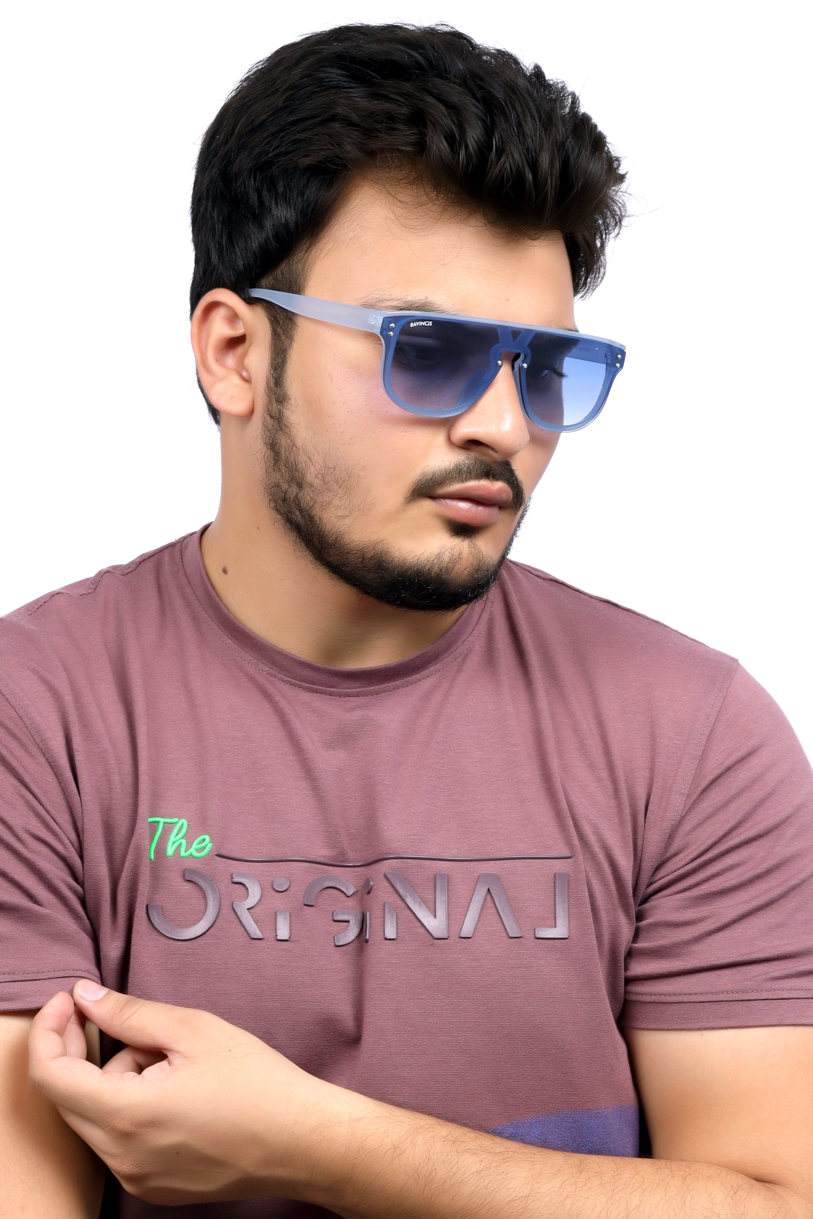 Bavincis Viperx Blue Blue Gradient Edition Sunglasses