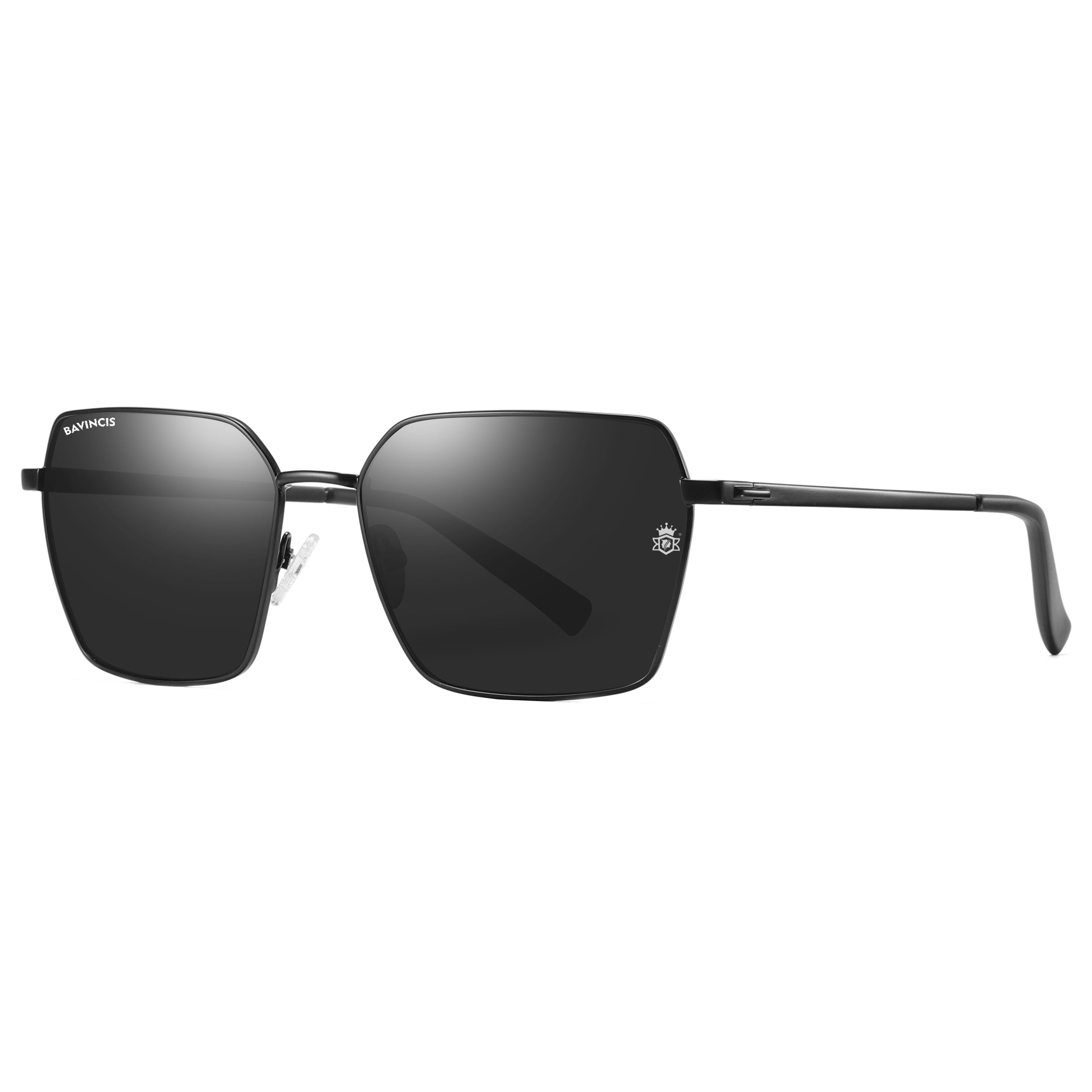 Bavincis The Bond Glossy Black And Black Edition Sunglasses