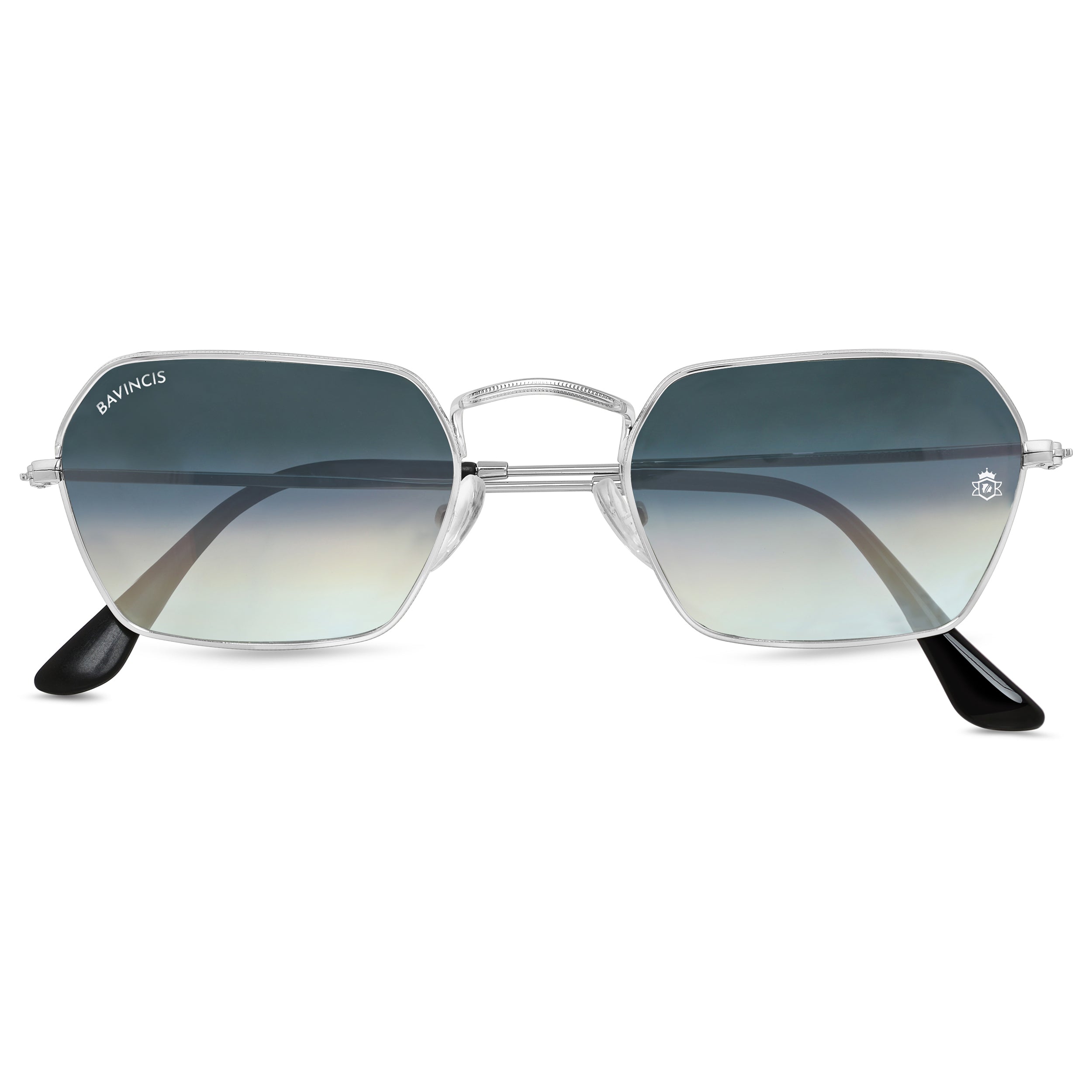 Bavincis Delight Silver And Grey Gradient Edition Sunglasses