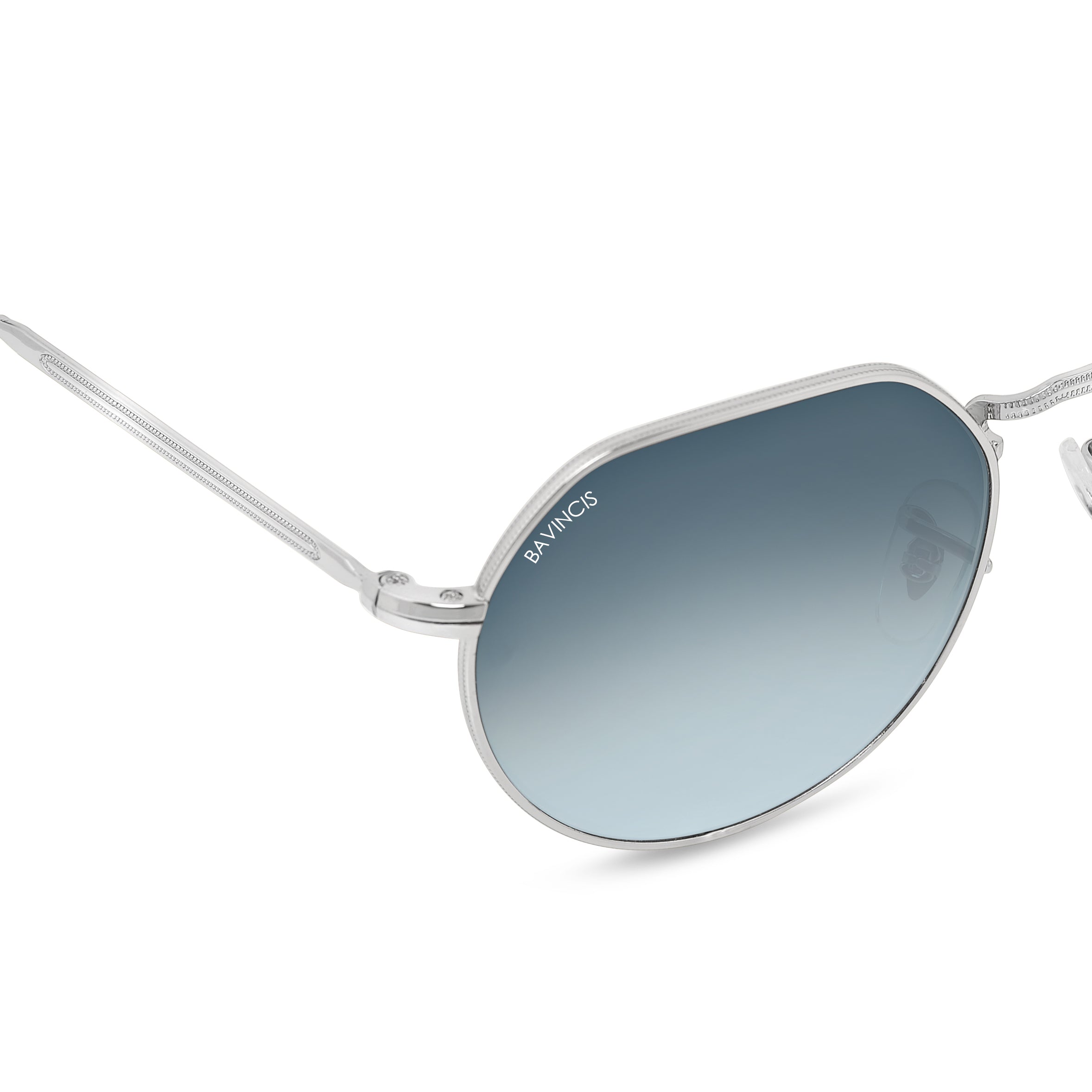 Bavincis Cooper Silver And Grey Gradient Edition Sunglasses