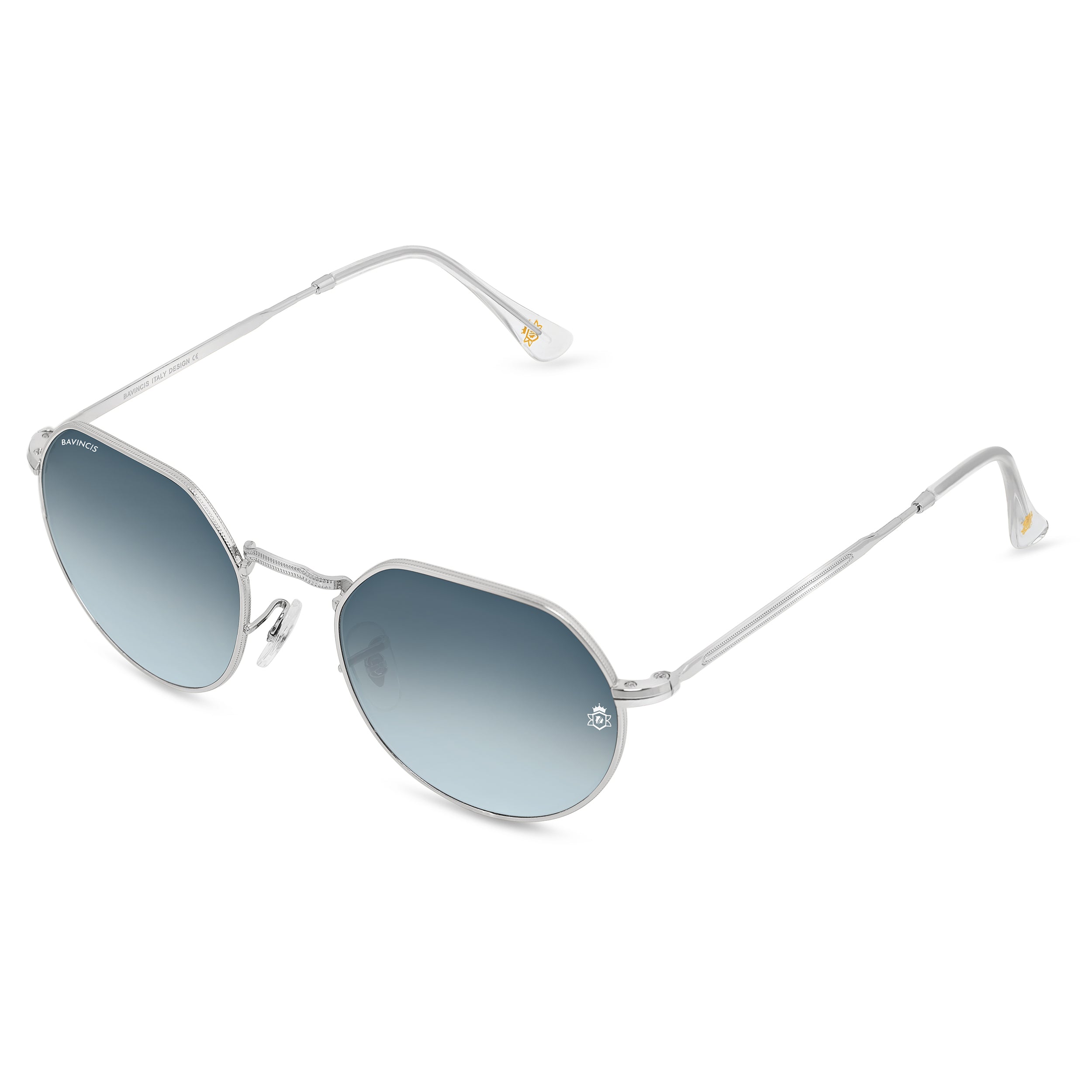 Bavincis Cooper Silver And Grey Gradient Edition Sunglasses