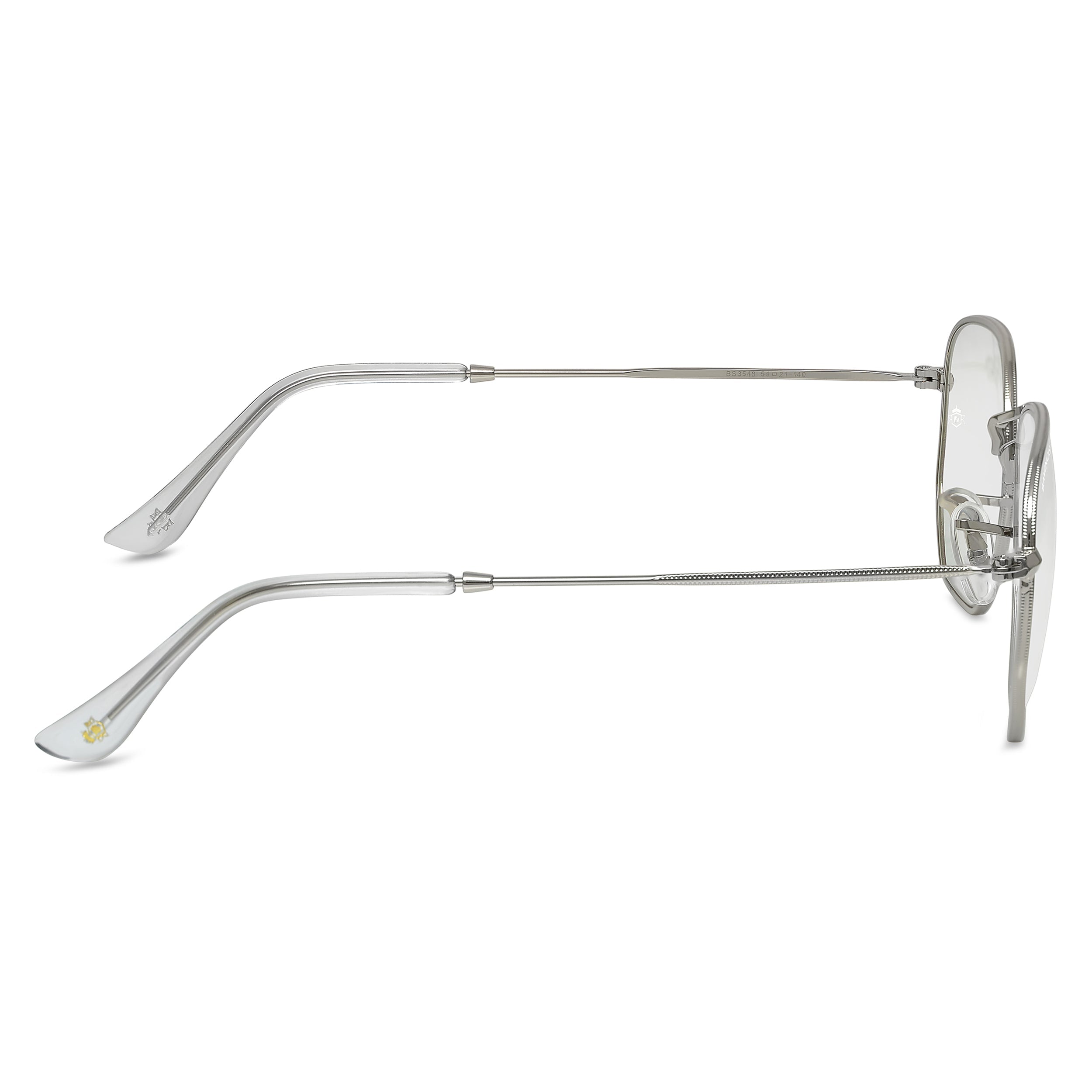 Bavincis Gemini silver and White AntiRay Edition Sunglasses - BAVINCIS