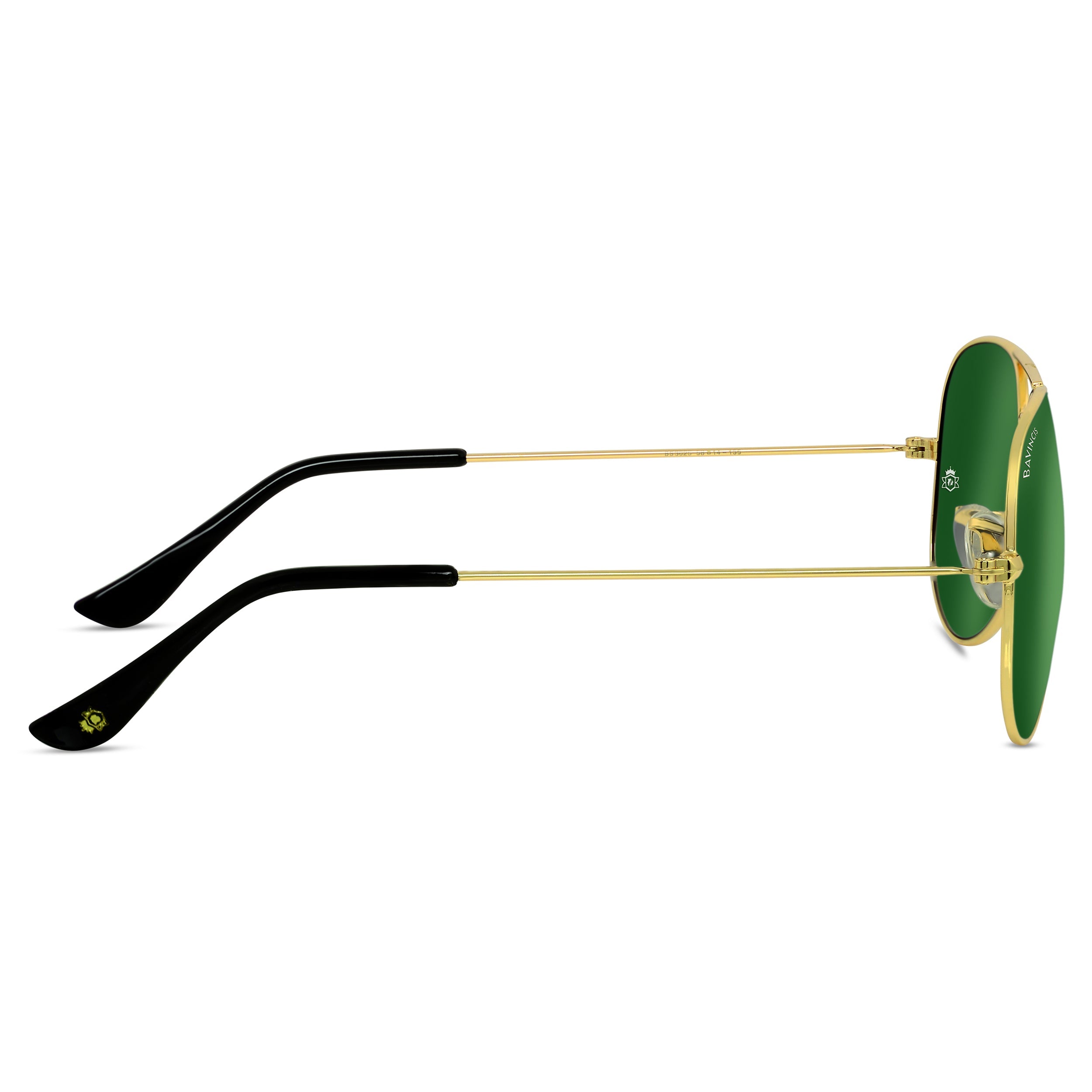 Bavincis Tommy Gold And Green Gradient Edition Sunglasses